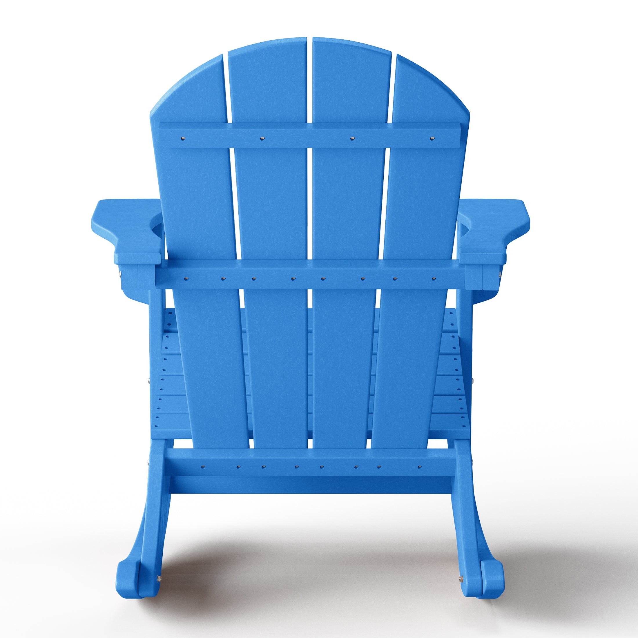 Paradise 2 piece set Outdoor / Patio Poly Adirondack rocking chairs ( 2 seater )
