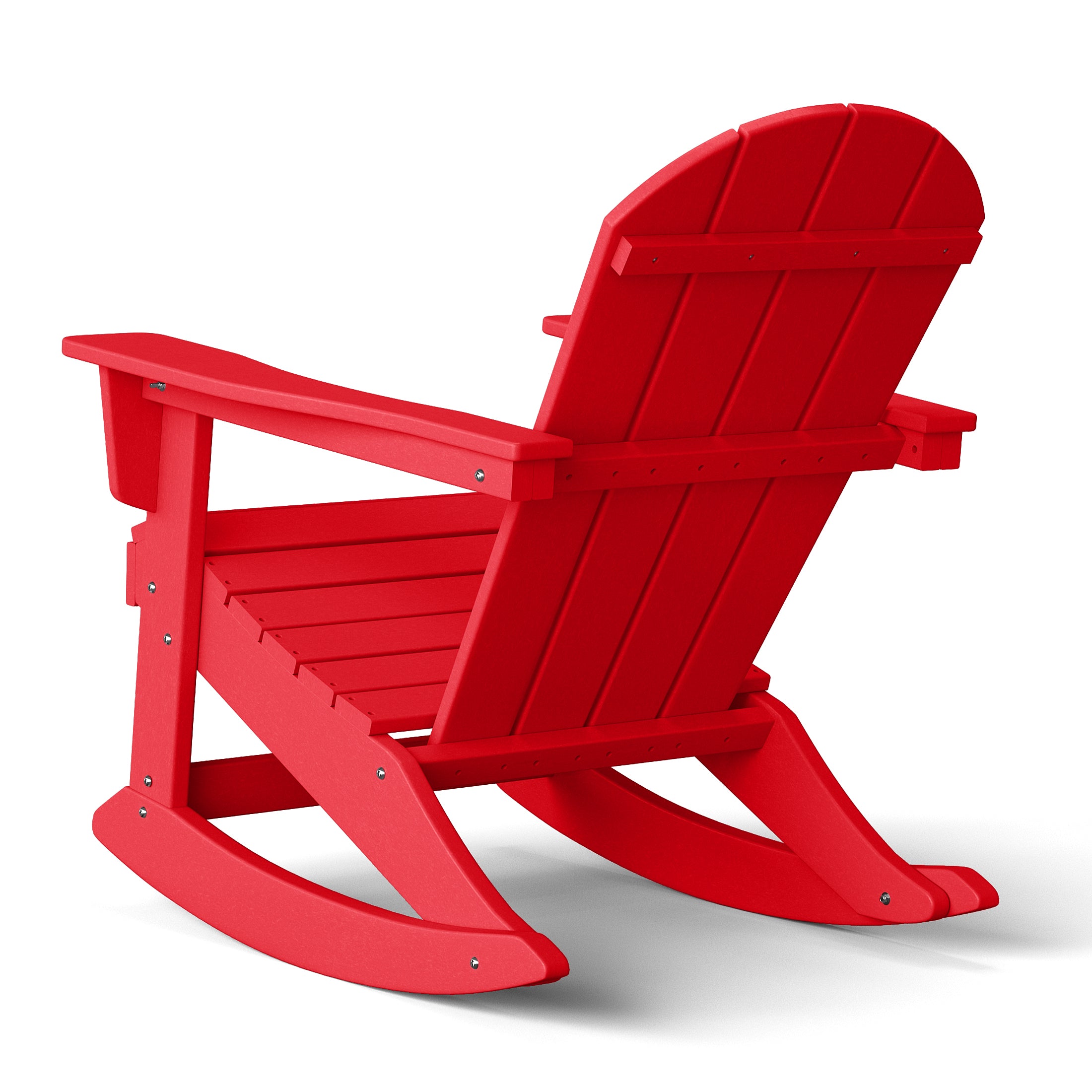 Paradise 2 piece set Outdoor / Patio Poly Adirondack rocking chairs ( 2 seater )