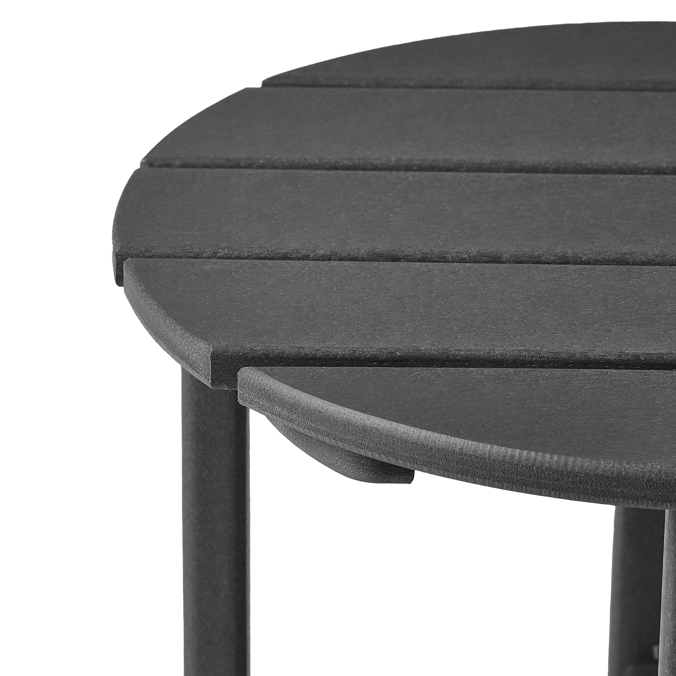 Portside Adirondack Round Outdoor Side Table