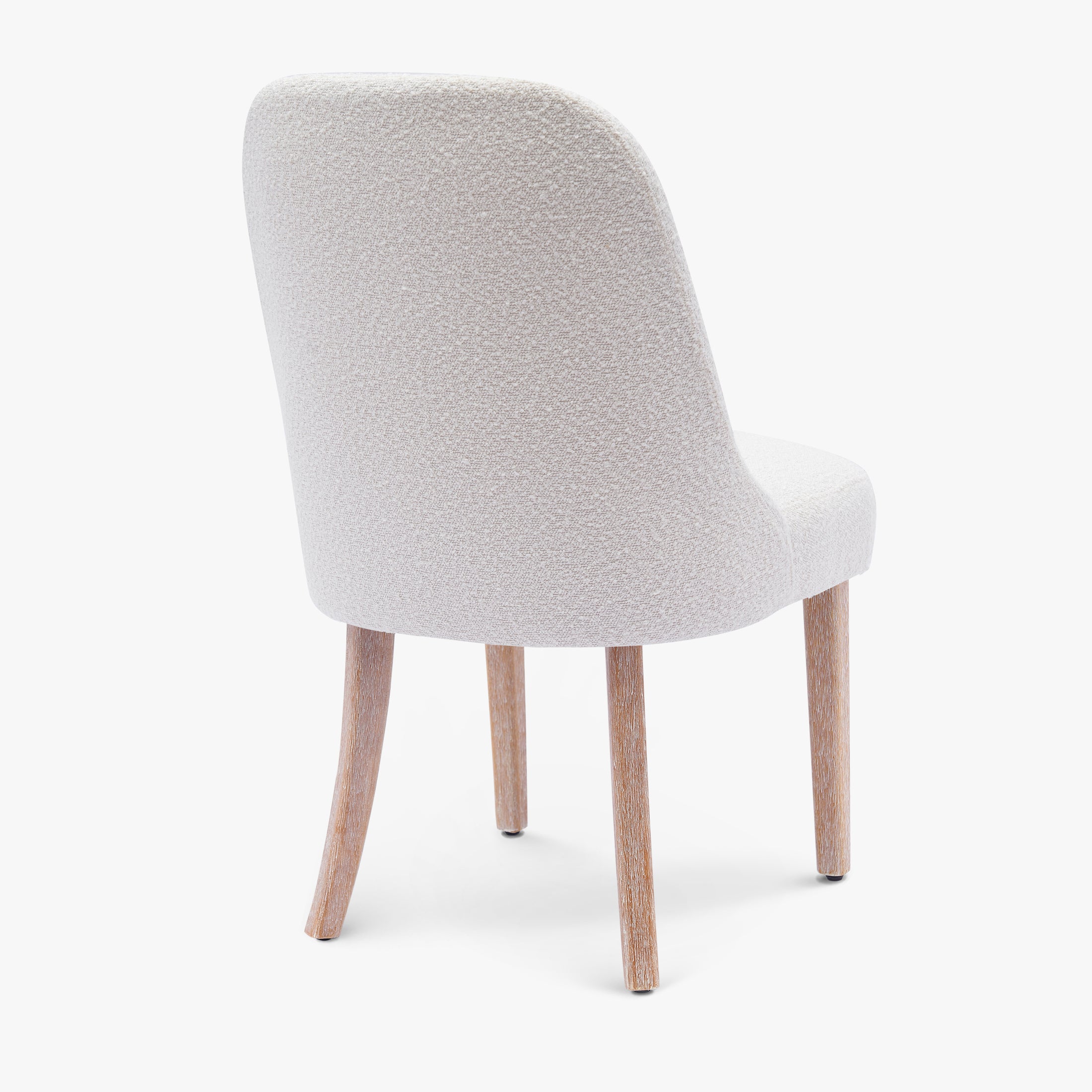 Amélie Mid-Century Modern Upholstered Boucle Dining Chair (Set of 4)