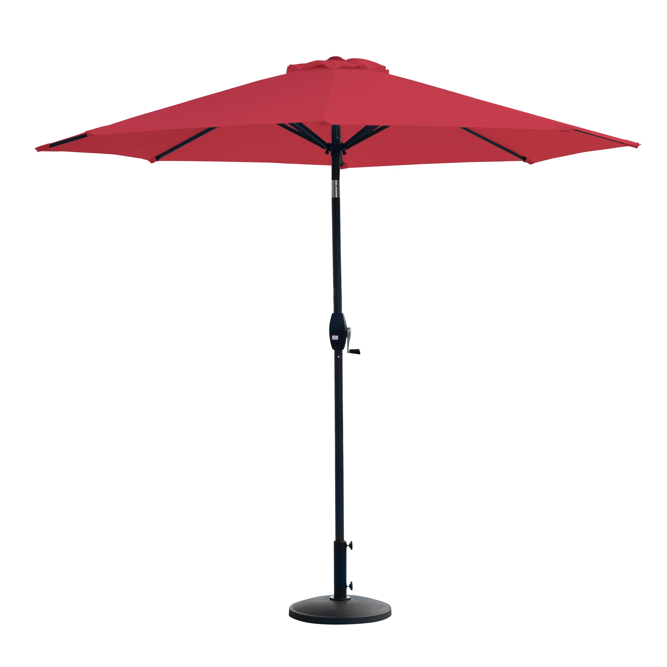 Cabana 9 ft. Patio Table Umbrella with tilt, crank features and free standing weight base kit