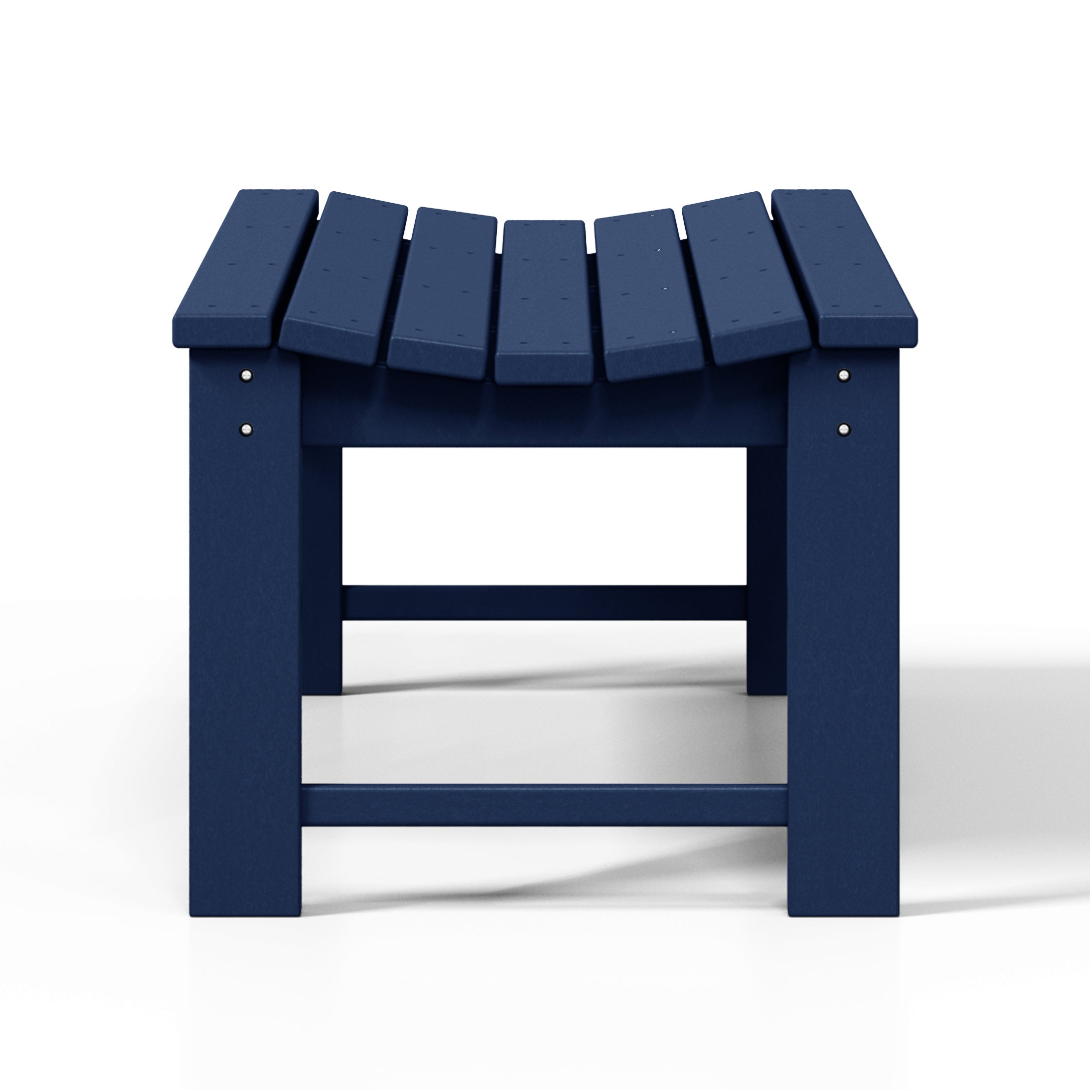 Paradise 48" length backless Poly Wood Outdoor / Garden bench