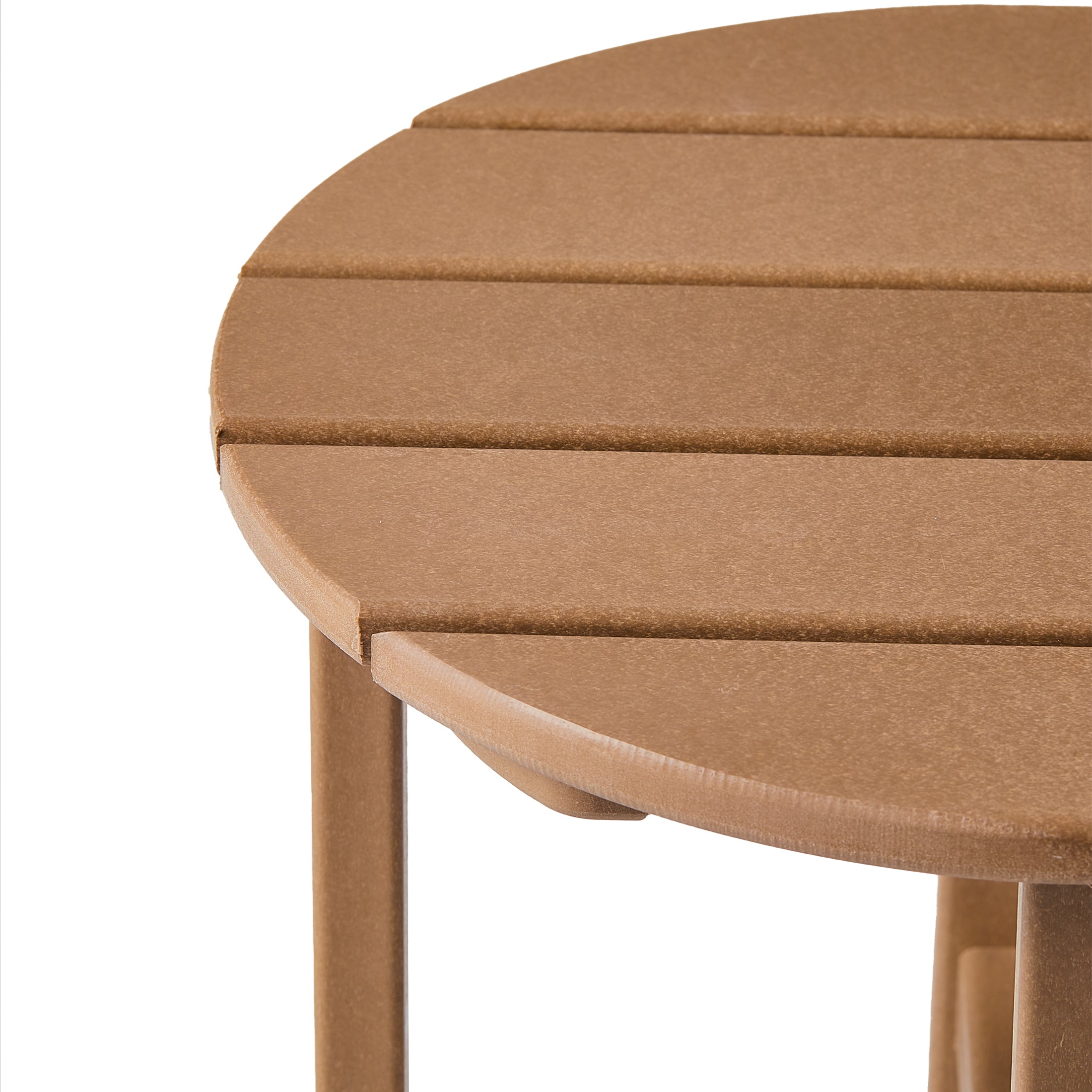 Portside Adirondack Round Outdoor Side Table