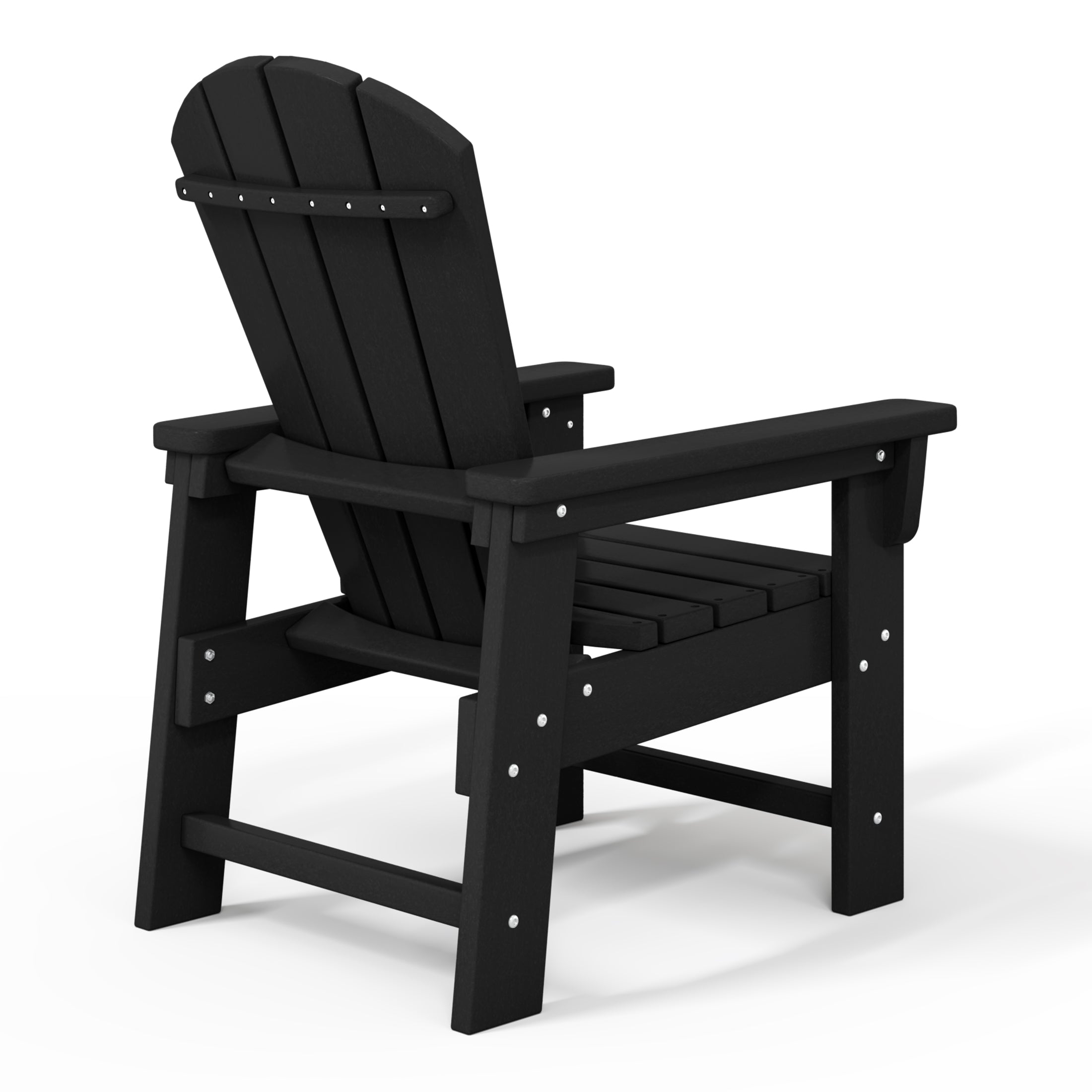 Paradise Kids Outdoor Adirondack Plastic Patio Chair (Set of 2)