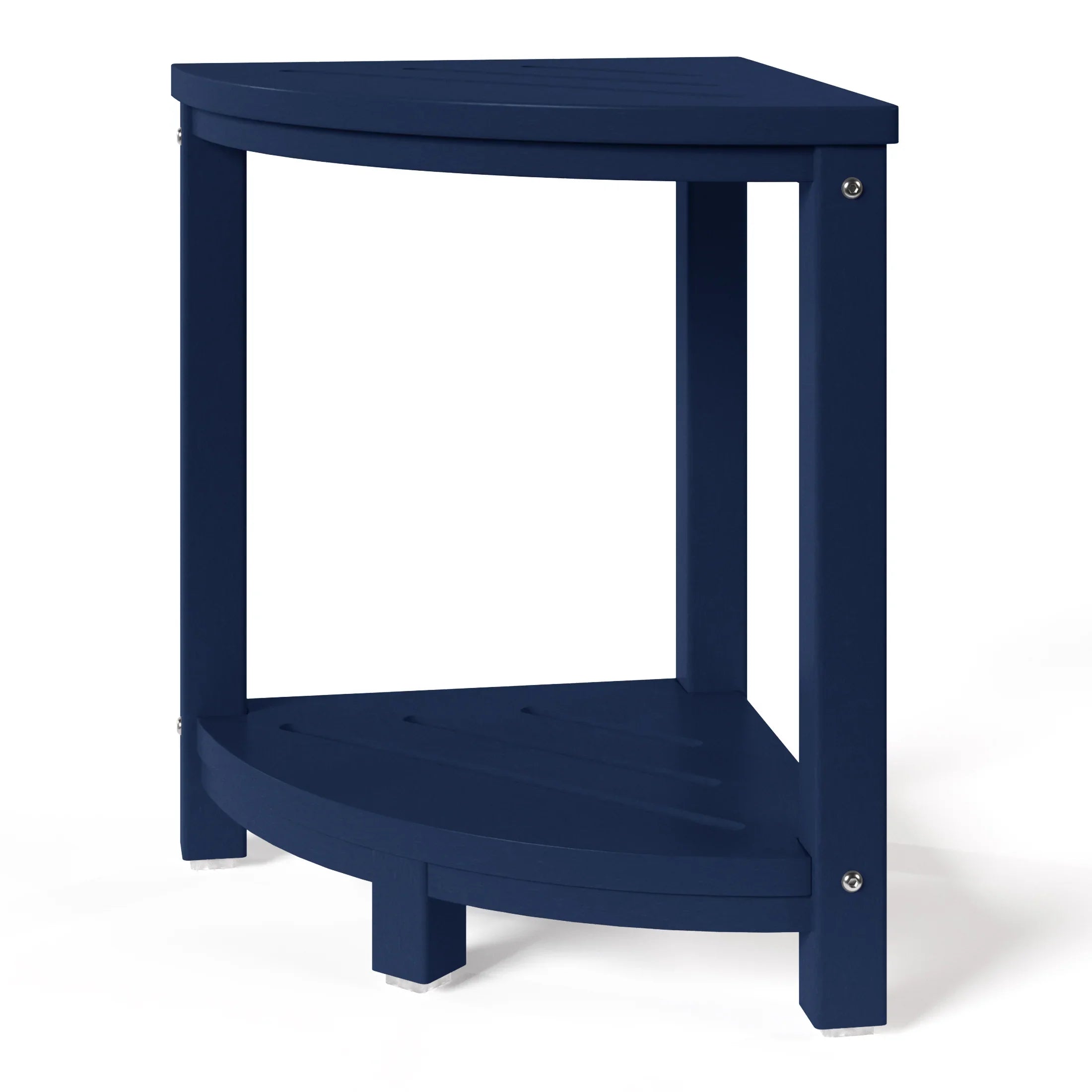 Ventura HDPE Plastic Waterproof Shower Corner Bench