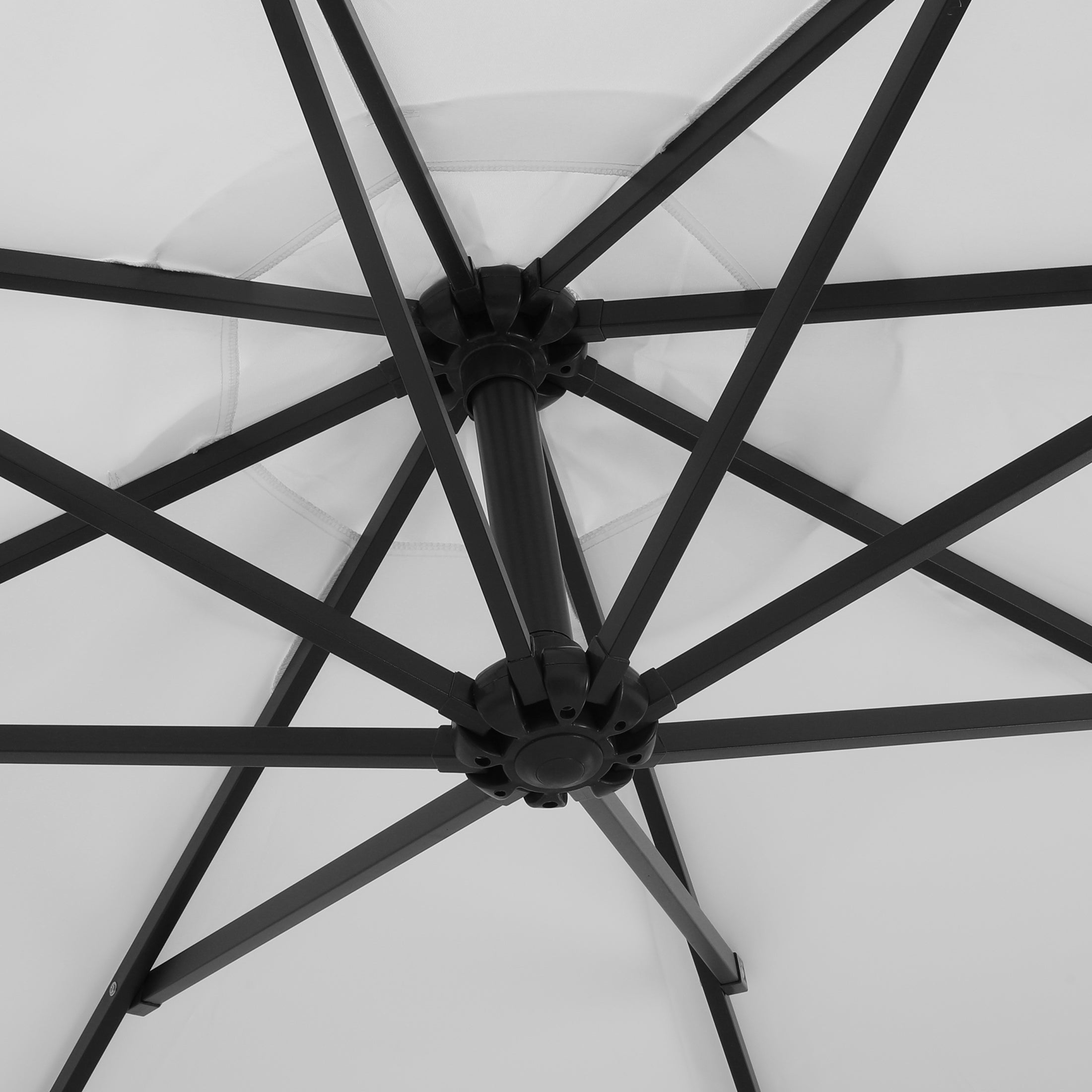 Elm 10 ft. Outdoor / Patio Cantilever Hanging Umbrella