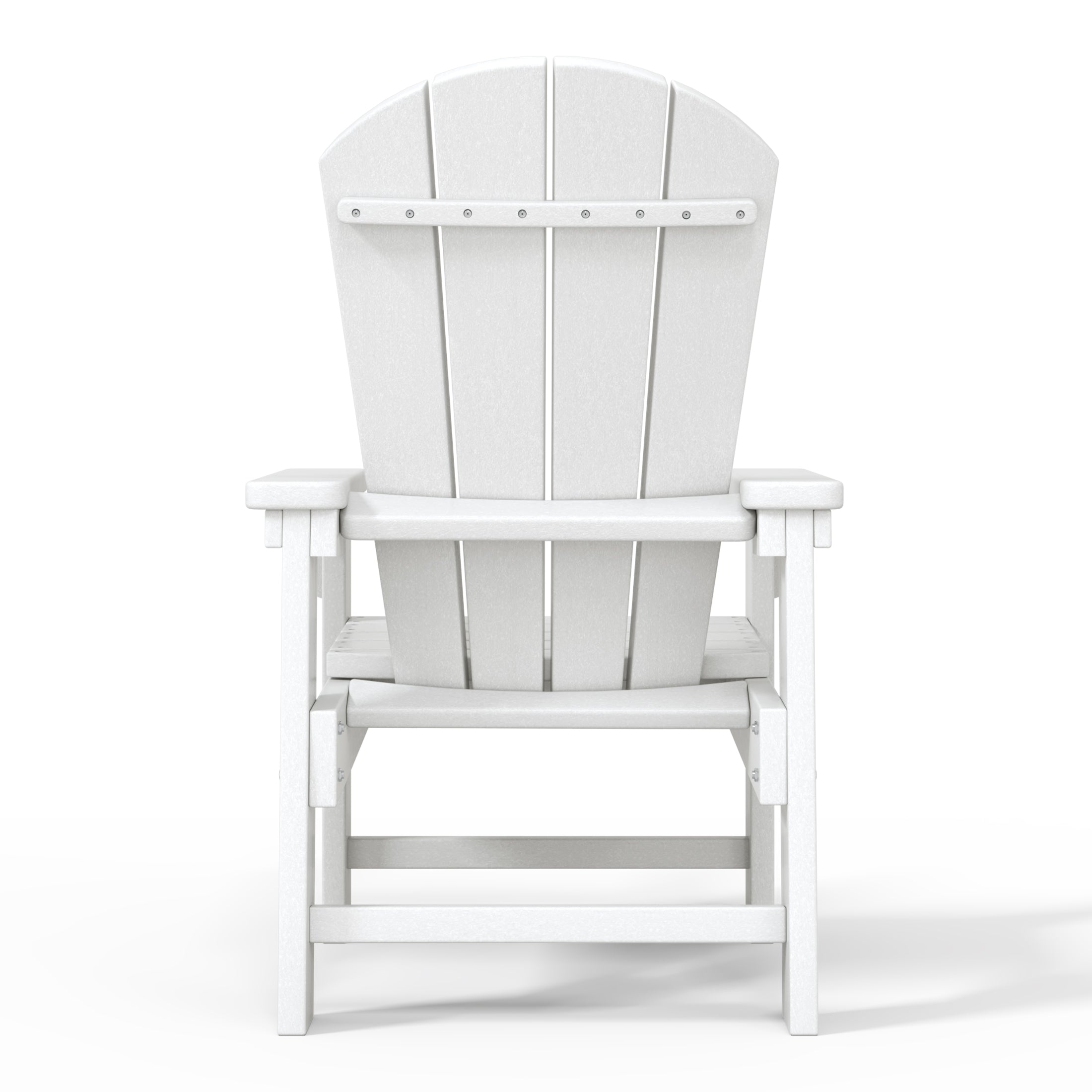Paradise Kids Outdoor HDPE Adirondack Plastic Patio Chair