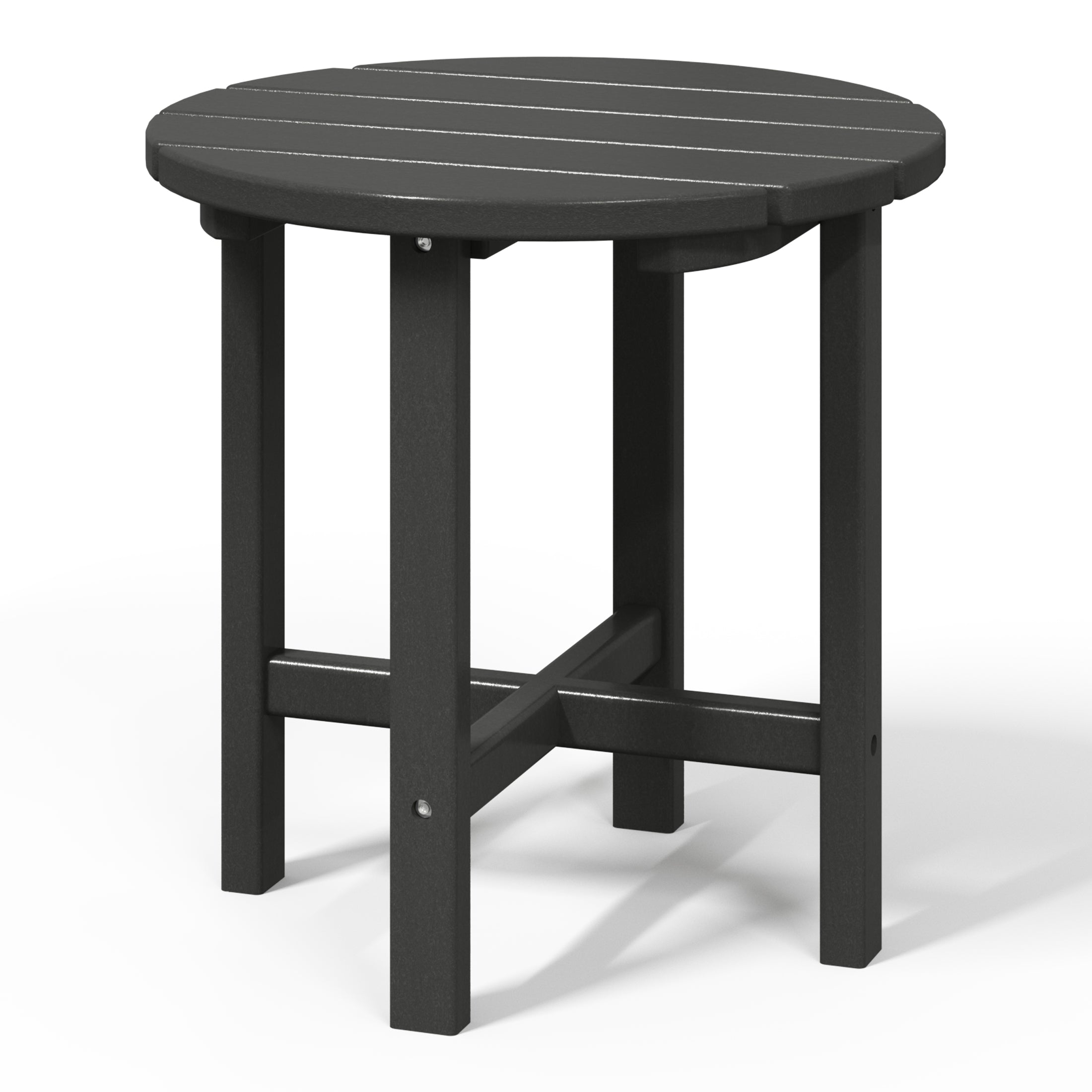 Portside Adirondack Round Outdoor Side Table
