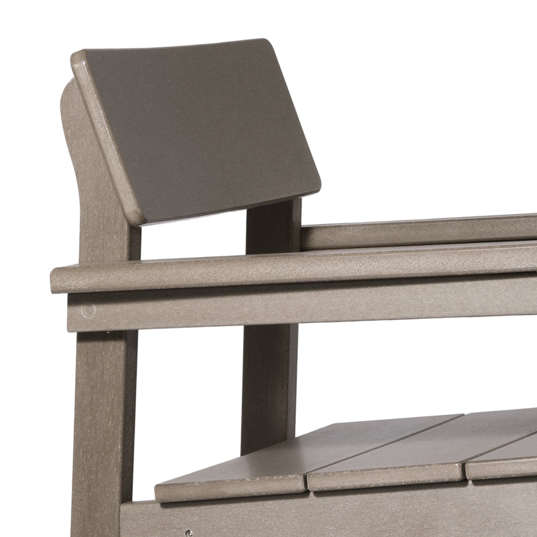 Cambria Modern HDPE Outdoor Patio Dining Arm Chairs (Set of 2)