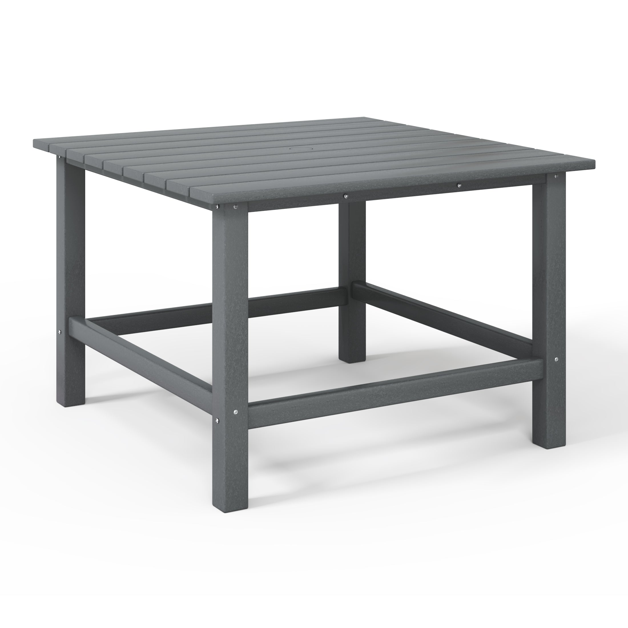 Paradise Kids Outdoor Patio Furniture HDPE Square Dining Table