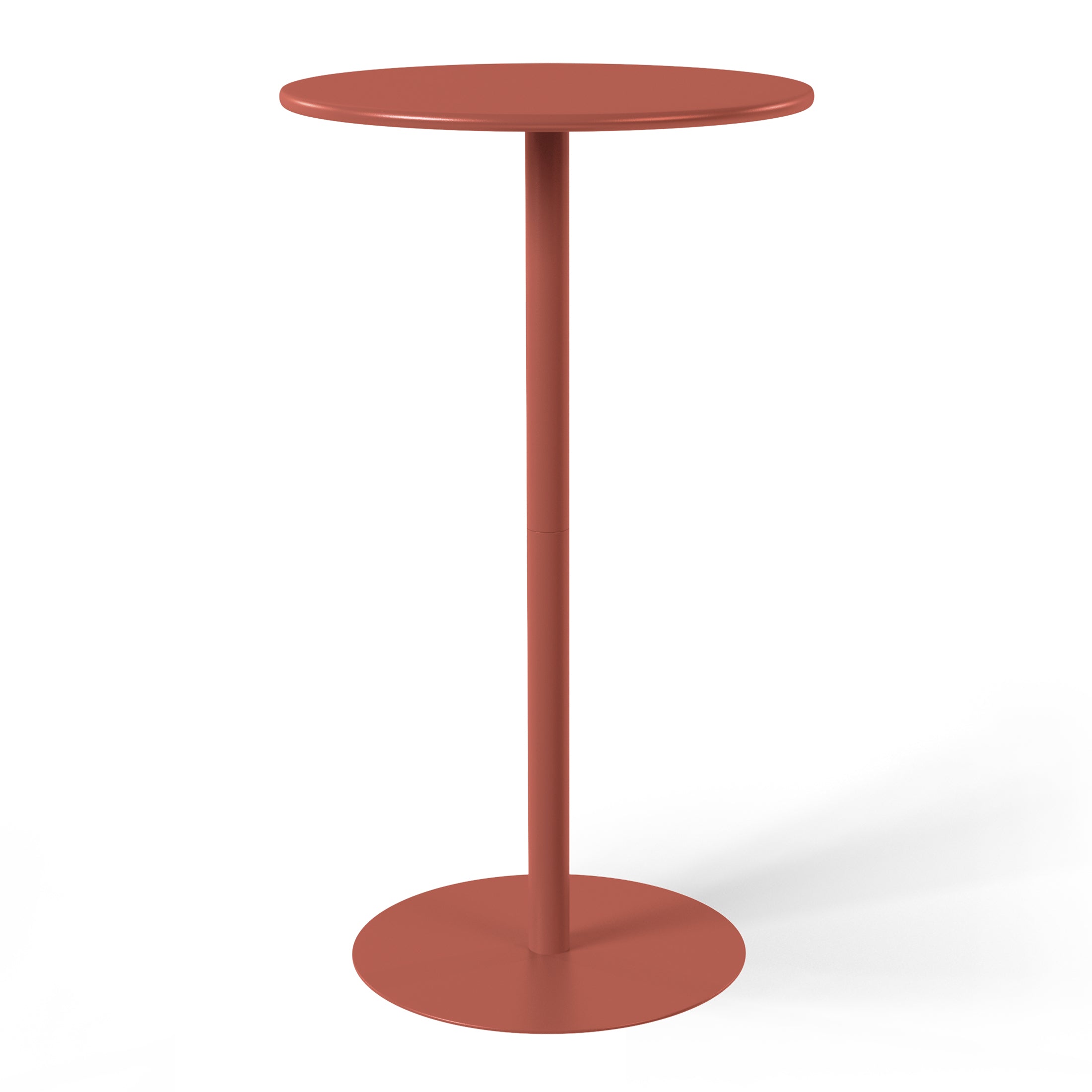 Sunshine 41.25" Adjustable Metal Round Bar Height Table