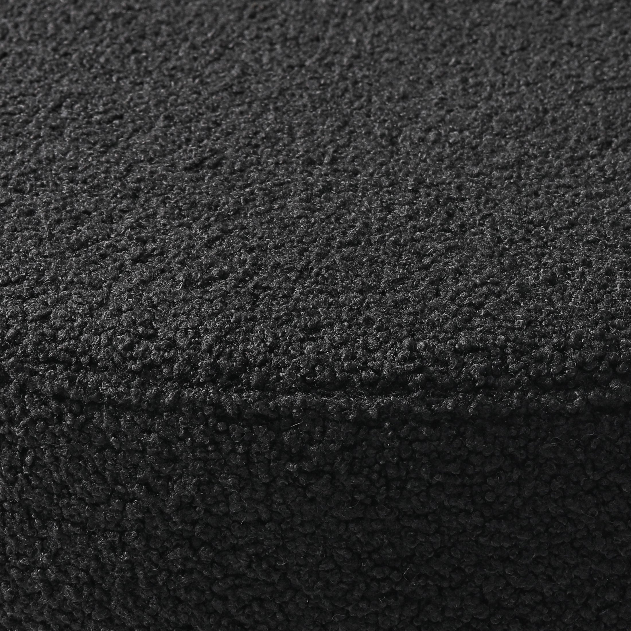 Celine Mid-Century Modern Upholstered Sherpa Round Dining Chairs (Set of 4)