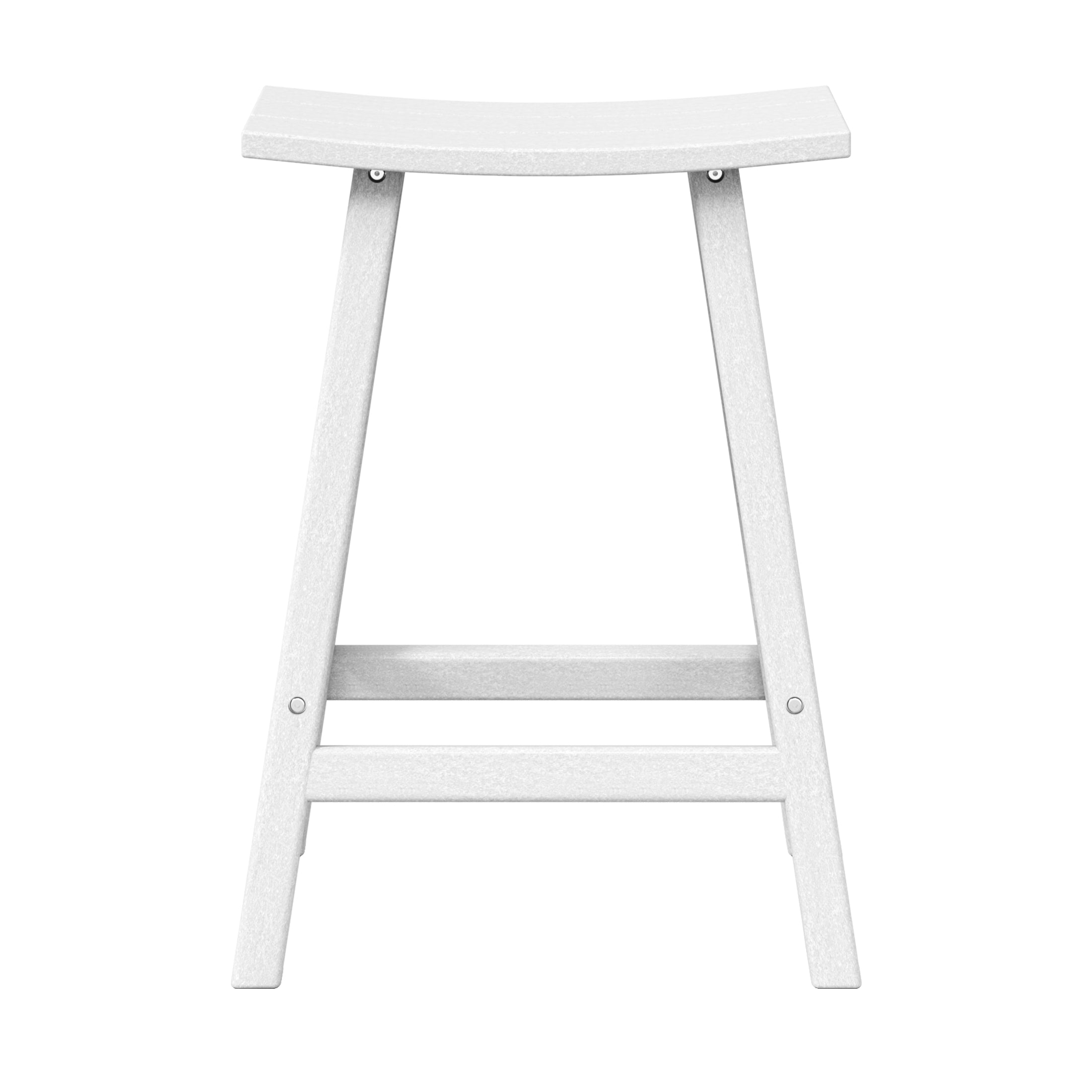 Paradise 24" height Outdoor / Patio Saddle bar stool