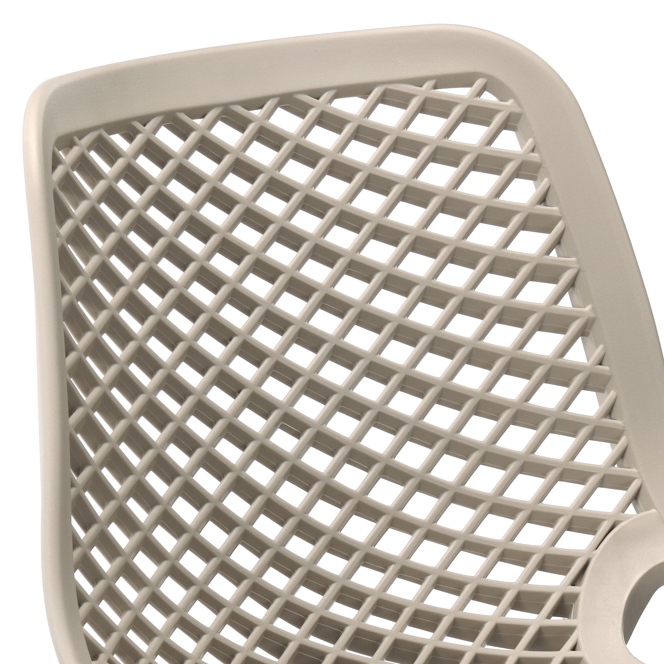 Sunshine 41.75" Outdoor Modern Polypropylene Plastic Patio Bar Height Stools (Set of 2)