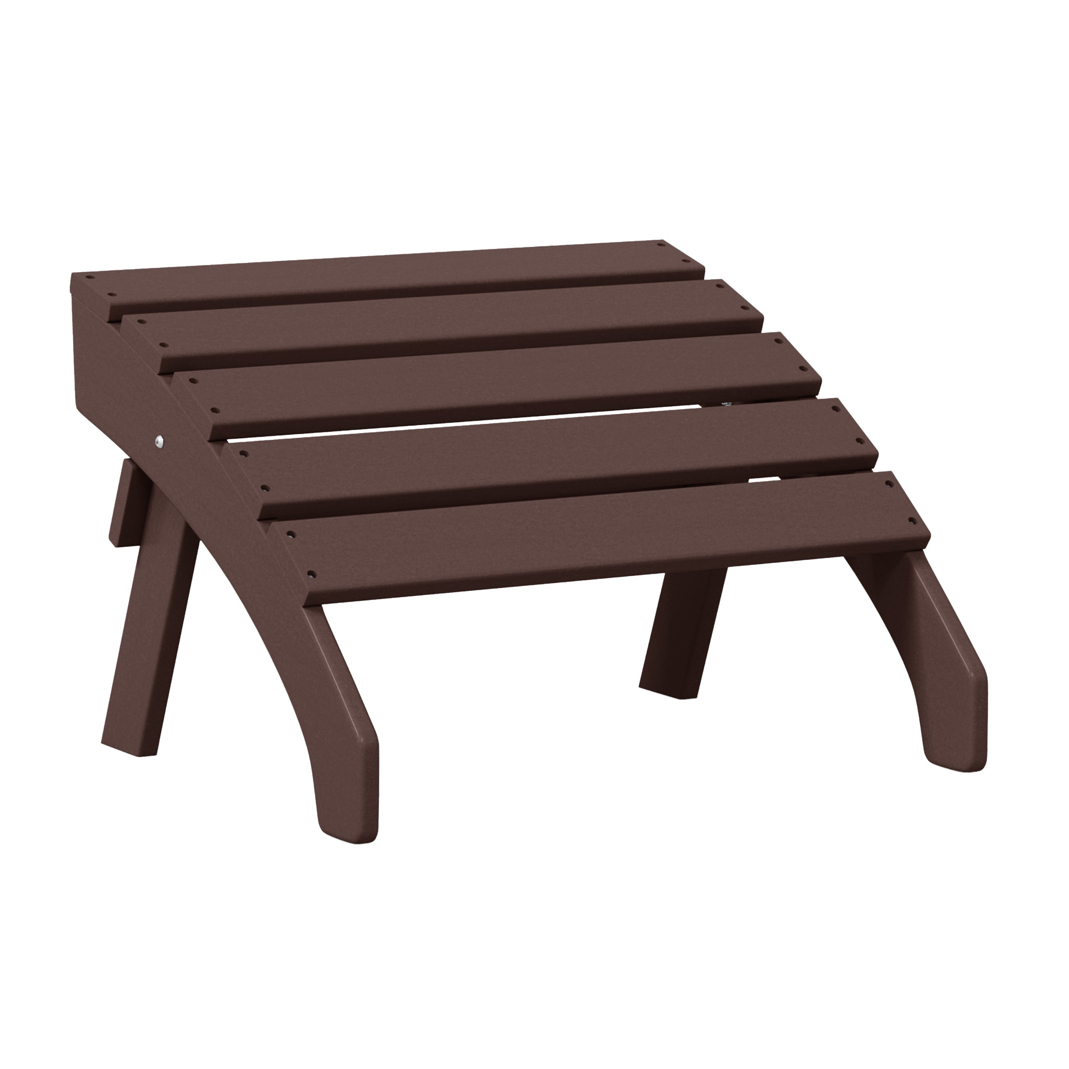 Portside Outdoor Adirondack Chair With Ottoman And Side Table 5-Piece Set
