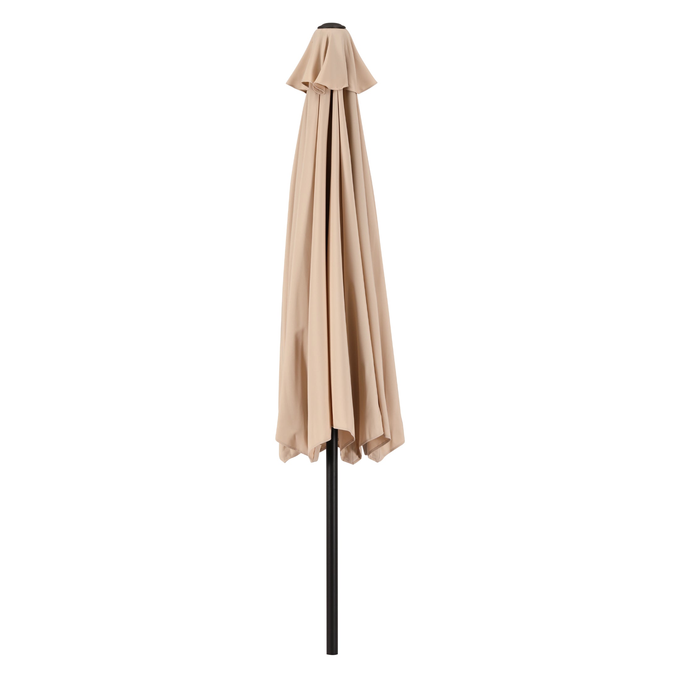 Cabana 9 ft. Patio Table Umbrella with Black color round free standing weight base kit