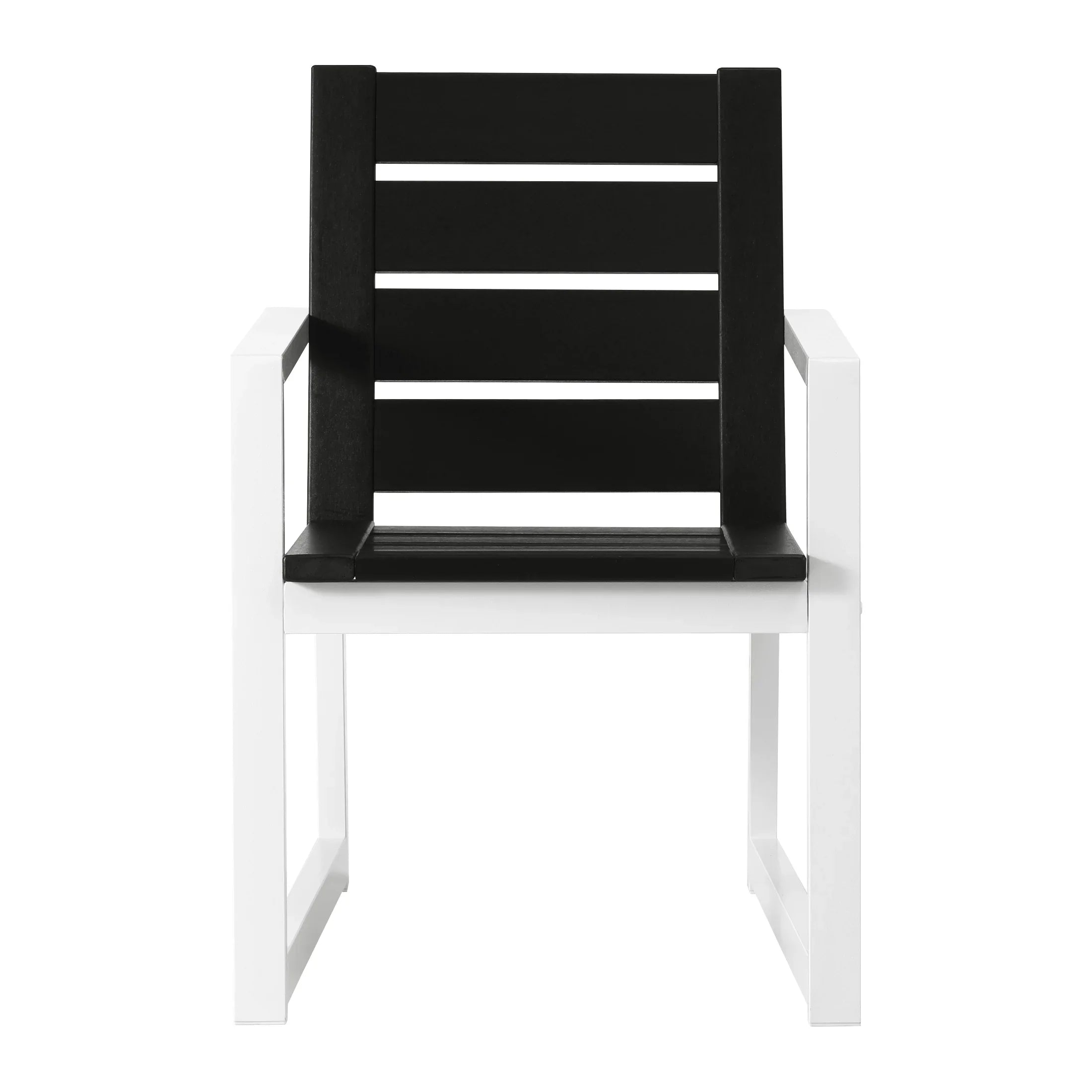 Stinson HDPE Outdoor Patio Dining Arm Chair