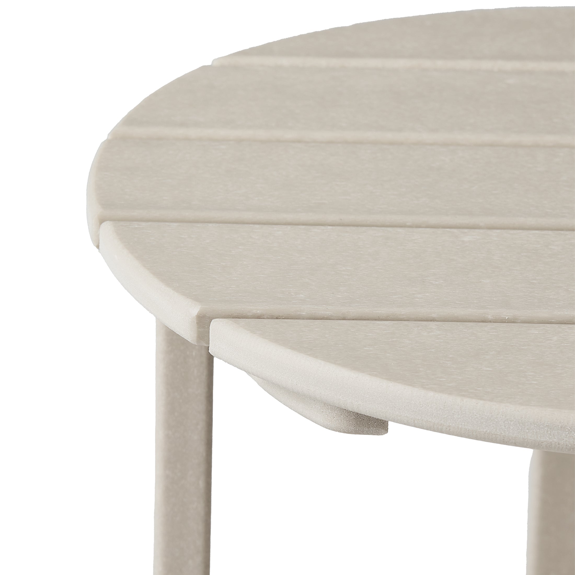Portside Adirondack Round Outdoor Side Table