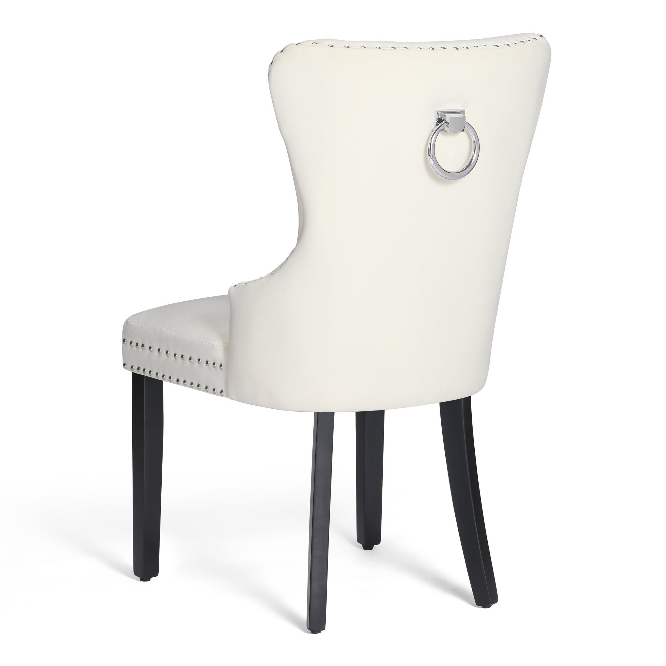 Hank Velvet Upholstered Tufted Dining Chairs (Set of 6)