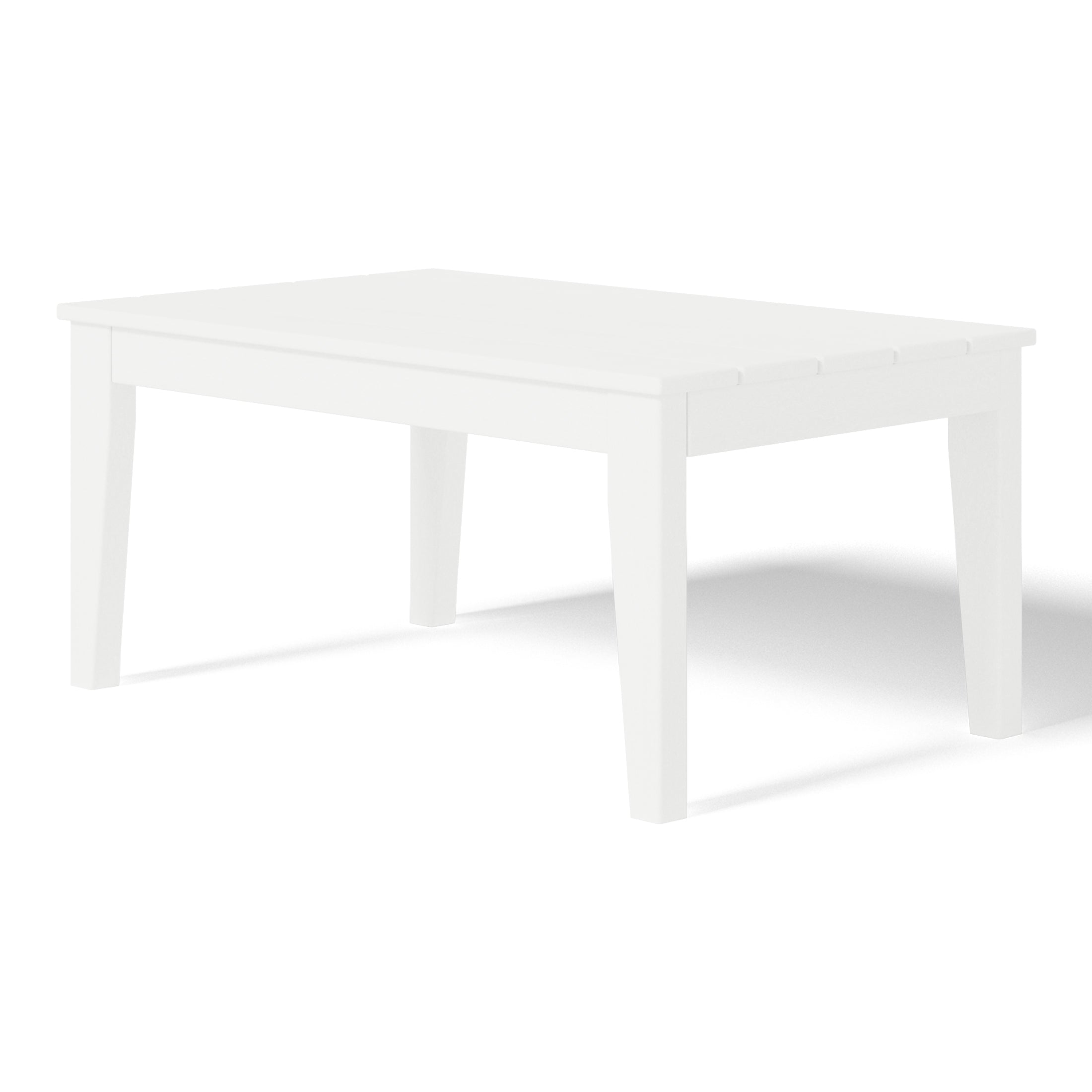 Paradise Low Outdoor HDPE Patio Rectangle Coffee Table