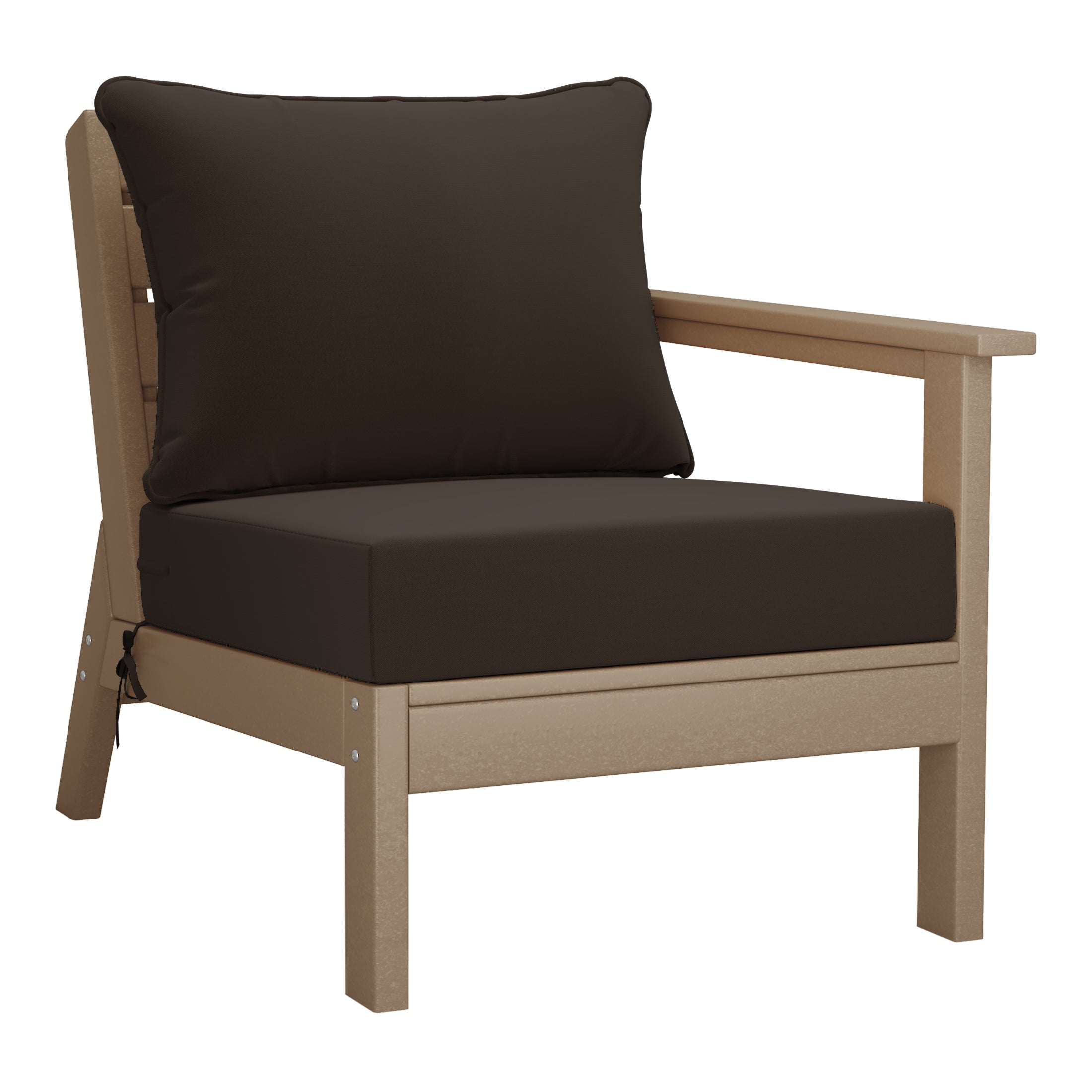Portsmouth Outdoor 6-Piece Modular Sectional Patio Furniture Sofa Set