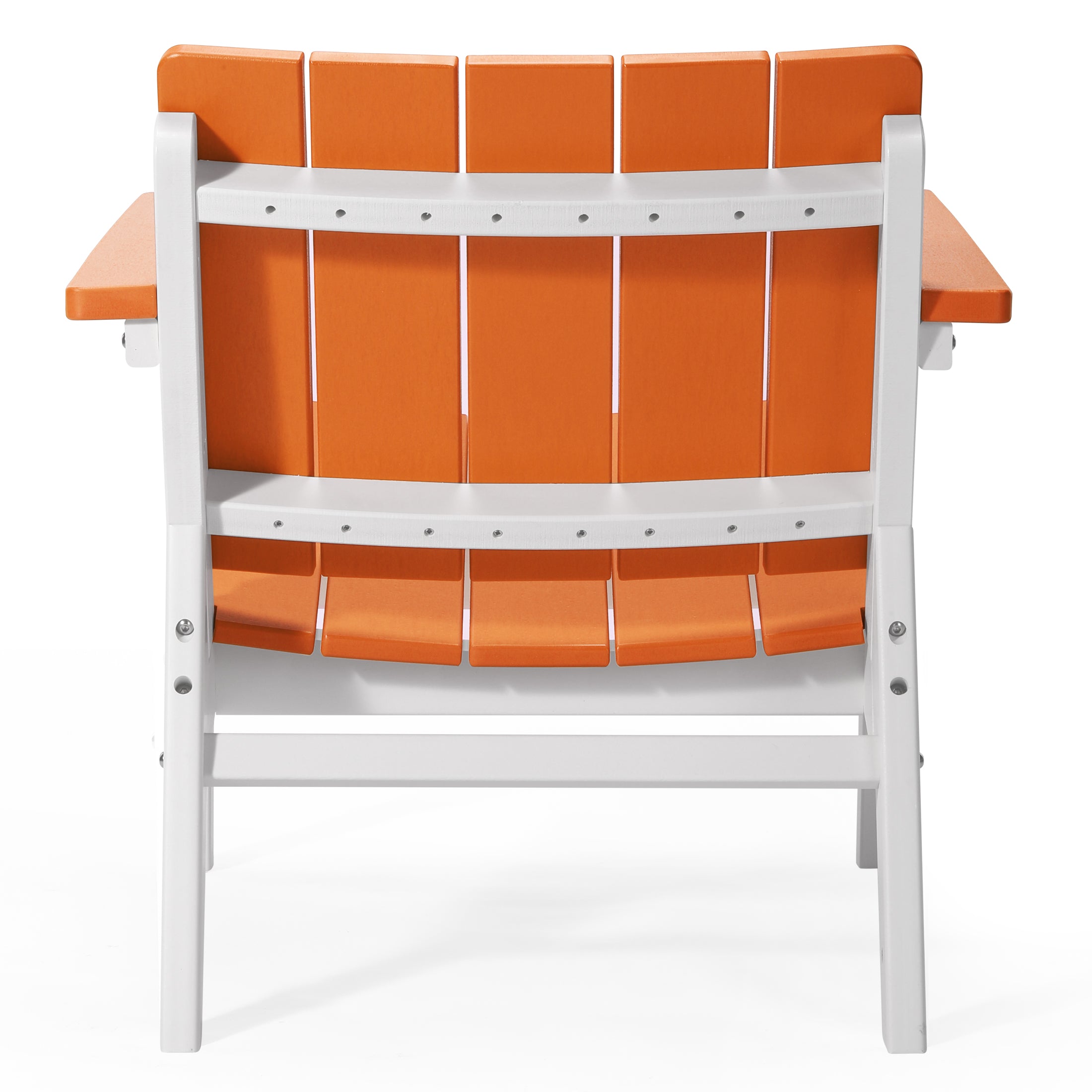 Seaside 3-Piece Outdoor HDPE Conversation Set with Deep Seating Chairs and Round Side Table