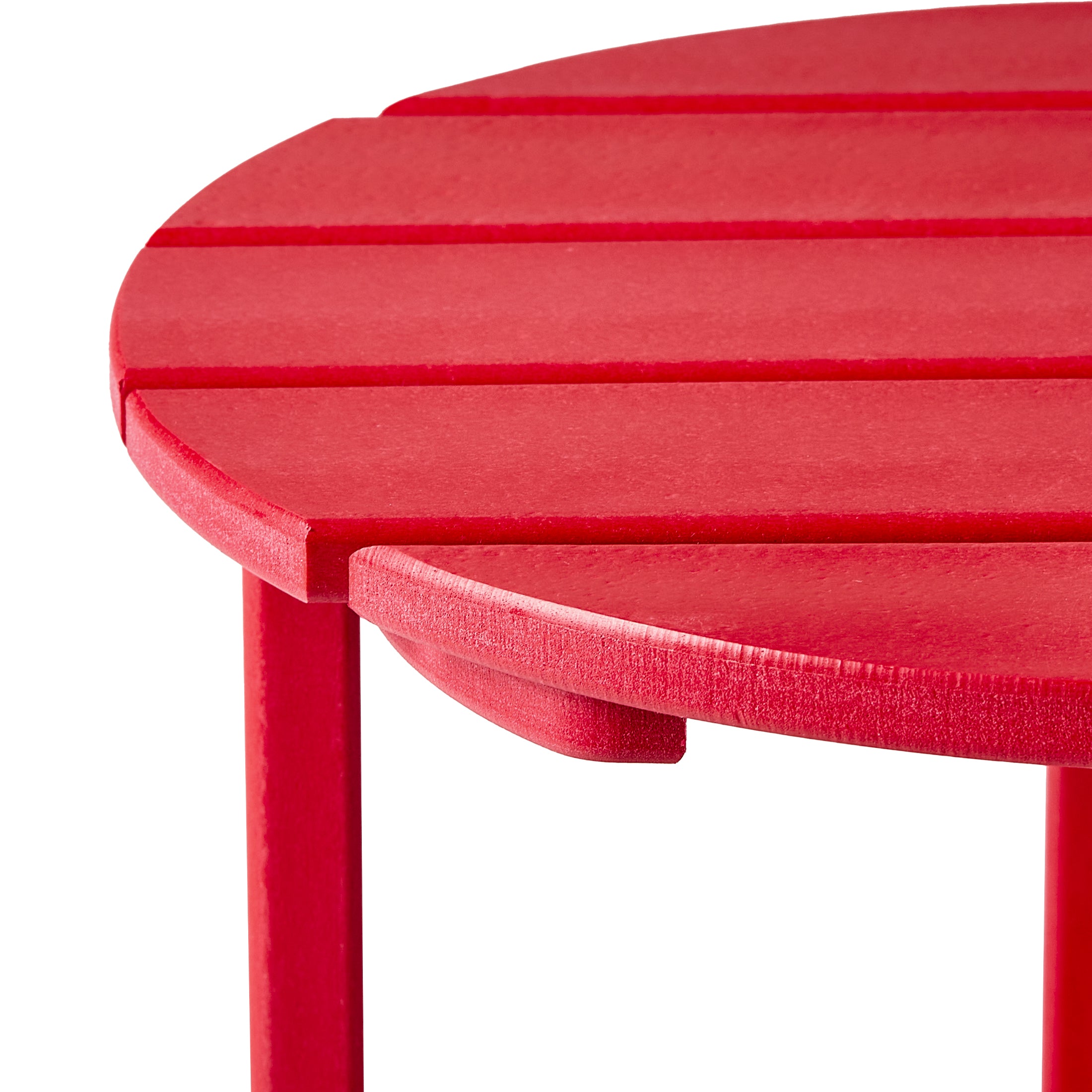 Portside Adirondack Round Outdoor Side Table