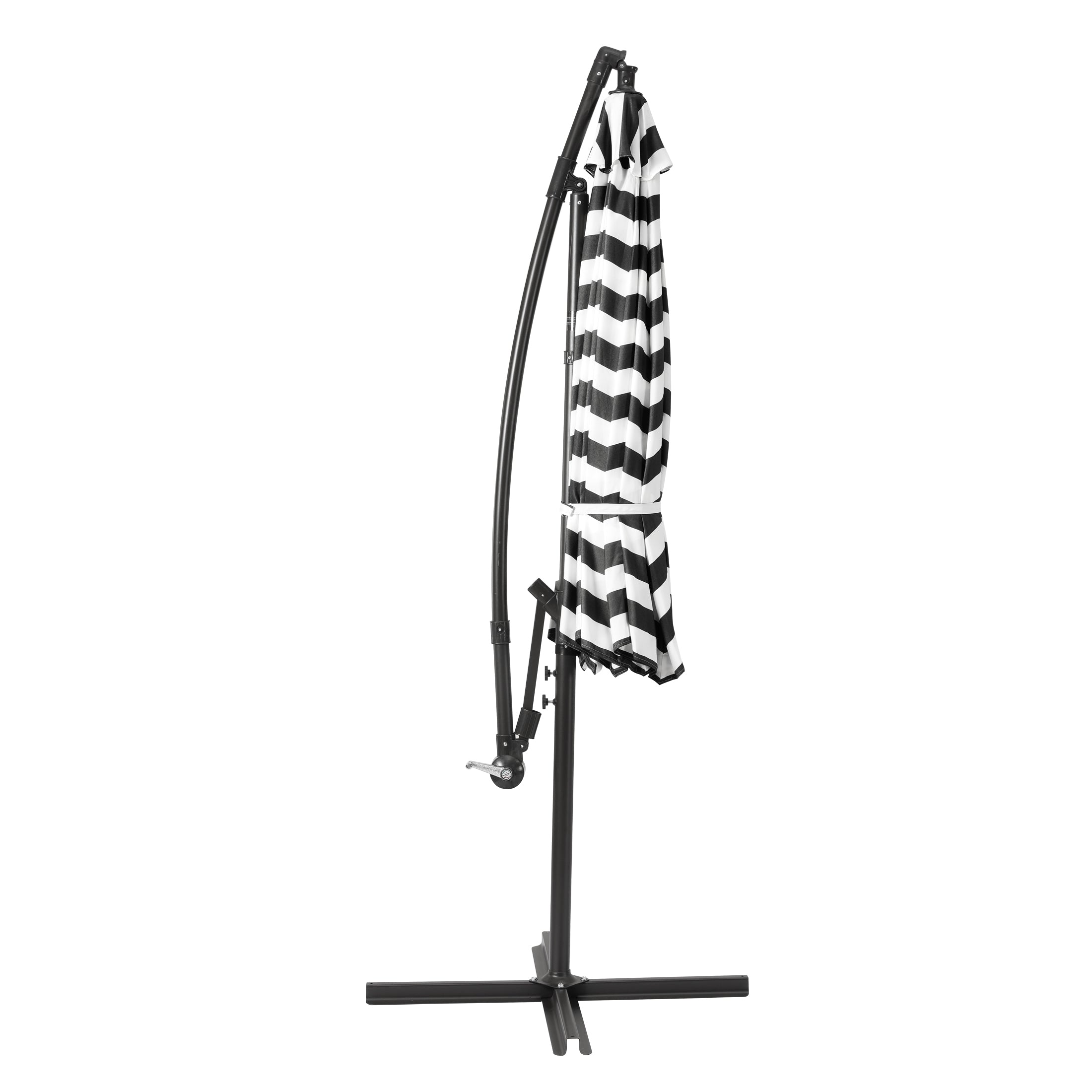 Elm 10 ft. Outdoor / Patio Cantilever Hanging Umbrella