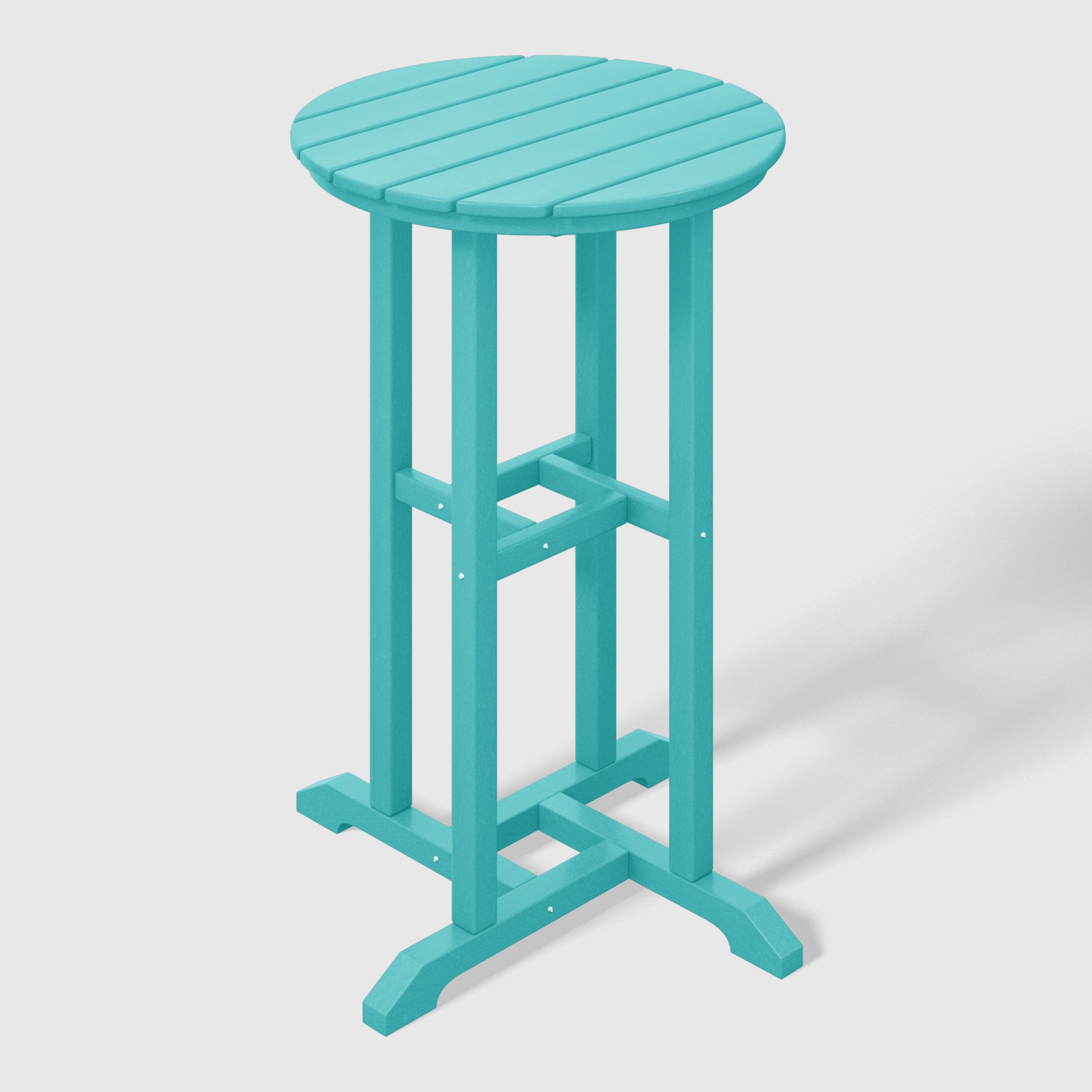 Paradise Outdoor Patio Counter Height Bar Stools Bistro Bar Table 4-Piece Set