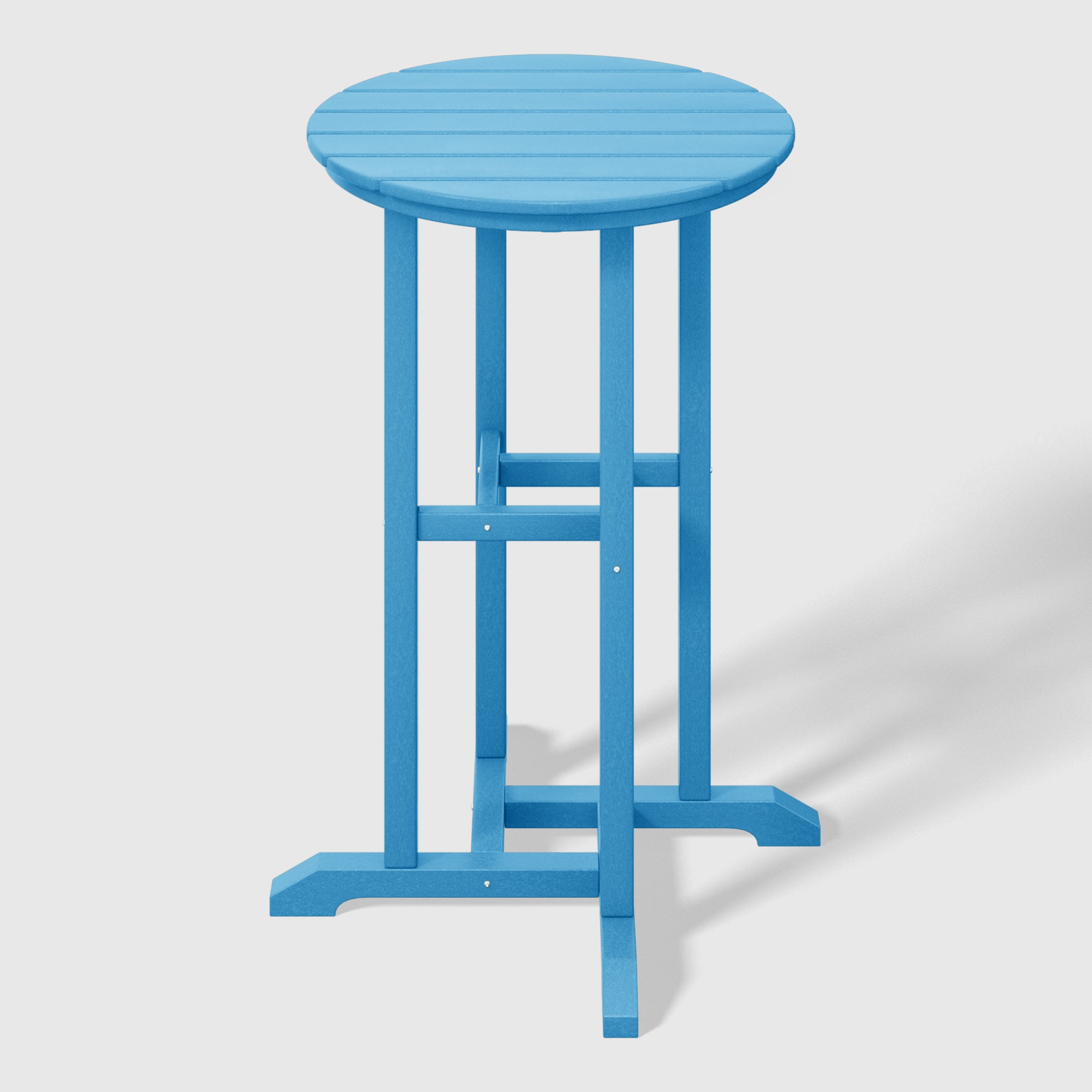 Paradise Outdoor Patio Counter Height Bar Stools Bistro Bar Table 4-Piece Set