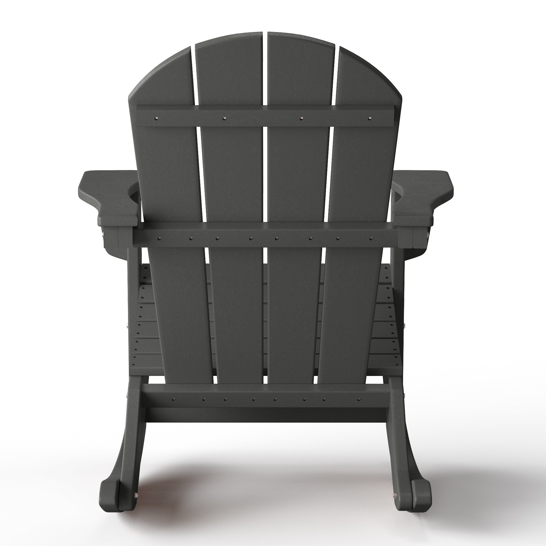 Paradise 2 piece set Outdoor / Patio Poly Adirondack rocking chairs ( 2 seater )