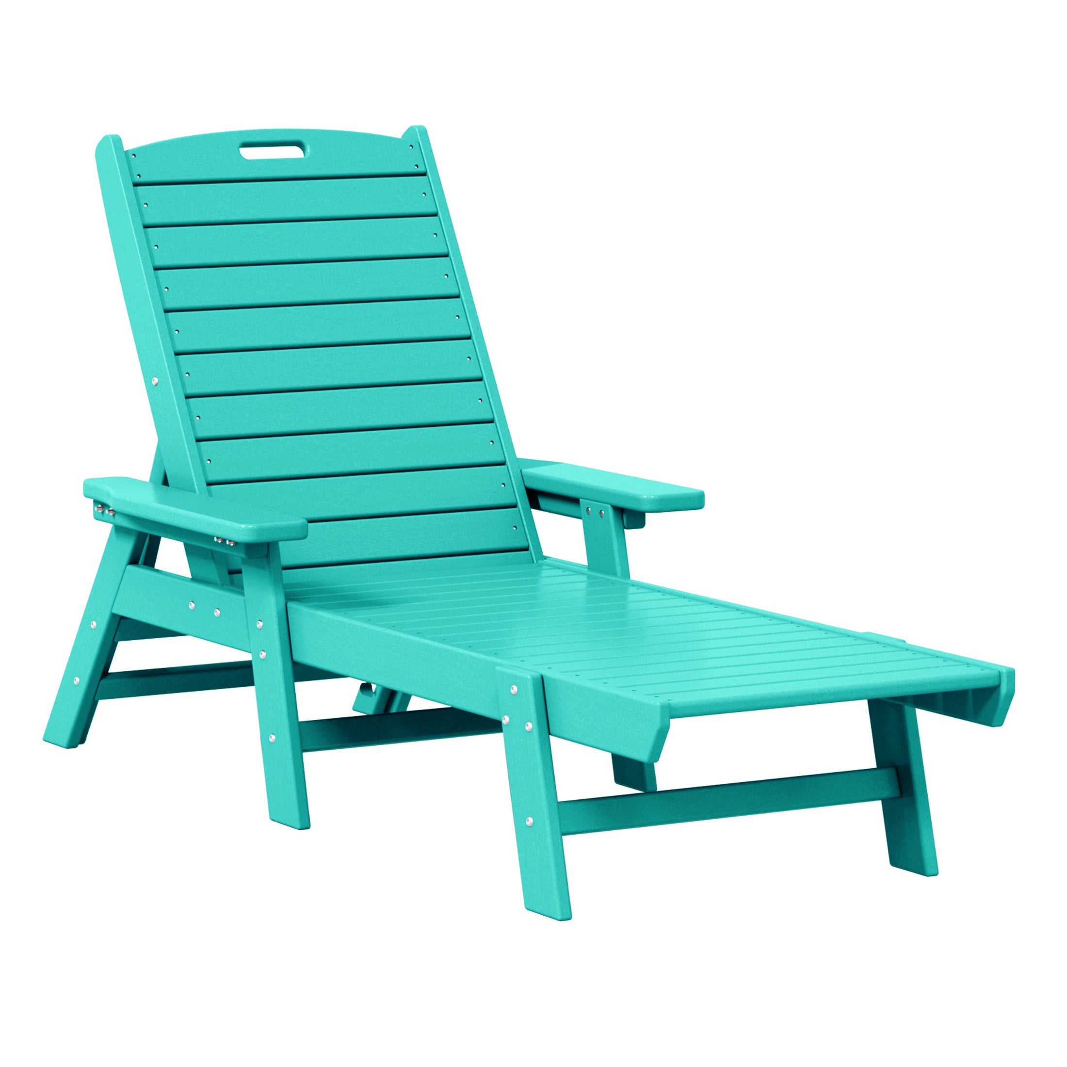 Paradise Poly Reclining Chaise Lounge (Set Of 2)