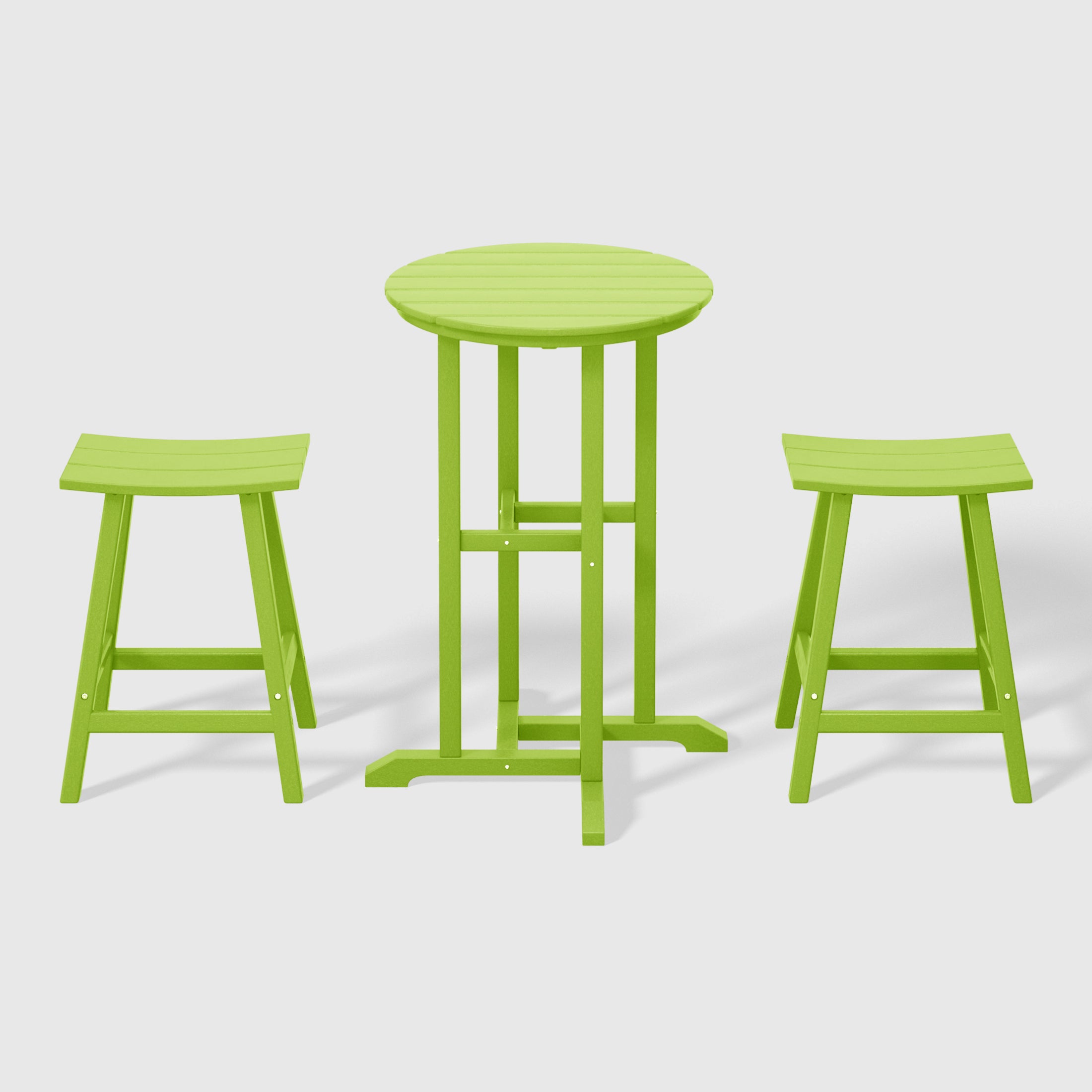 Paradise Outdoor Patio Counter Height Bar Stools Bistro Bar Table Set