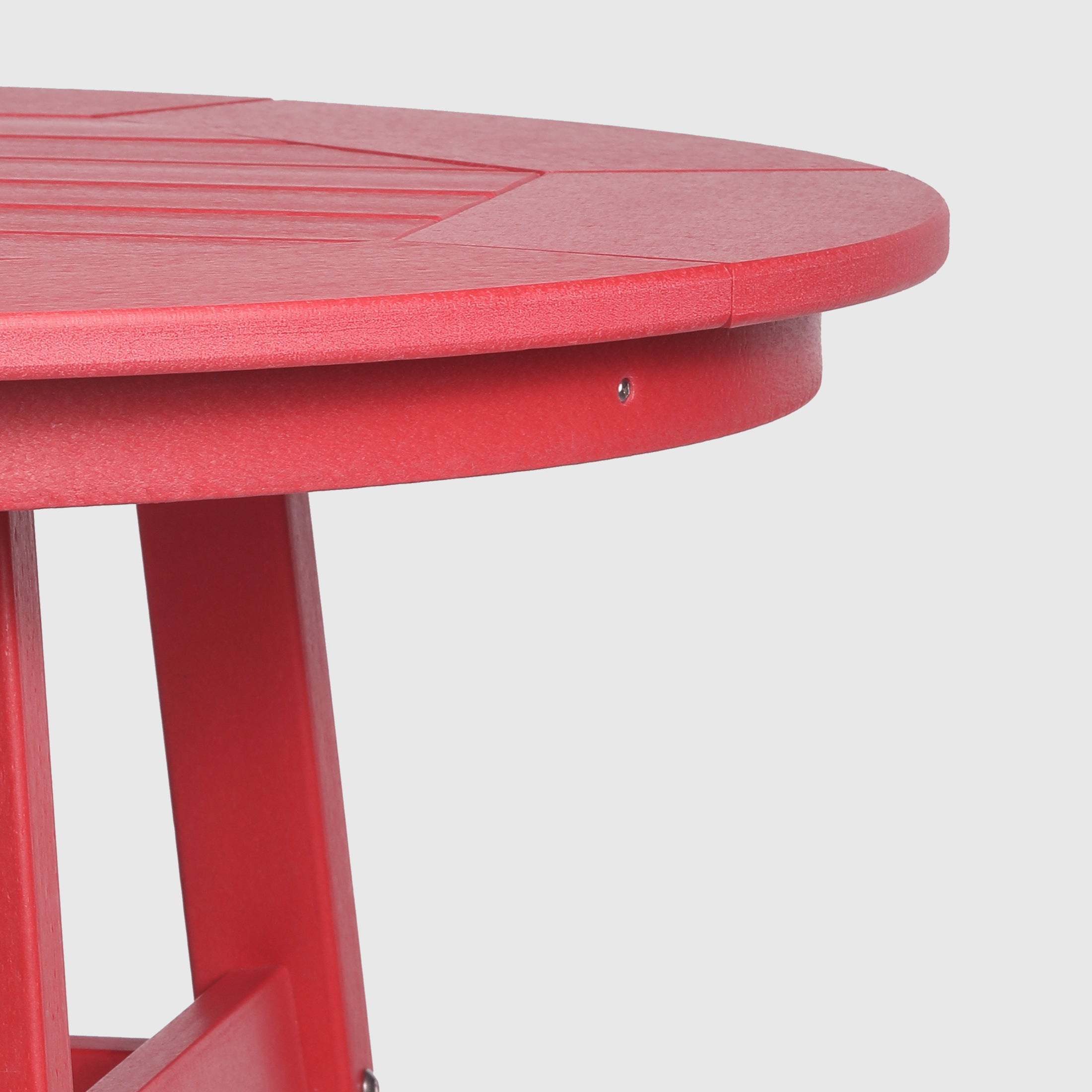 Paradise Outdoor 35" HDPE Round Patio Counter Height Bar Table