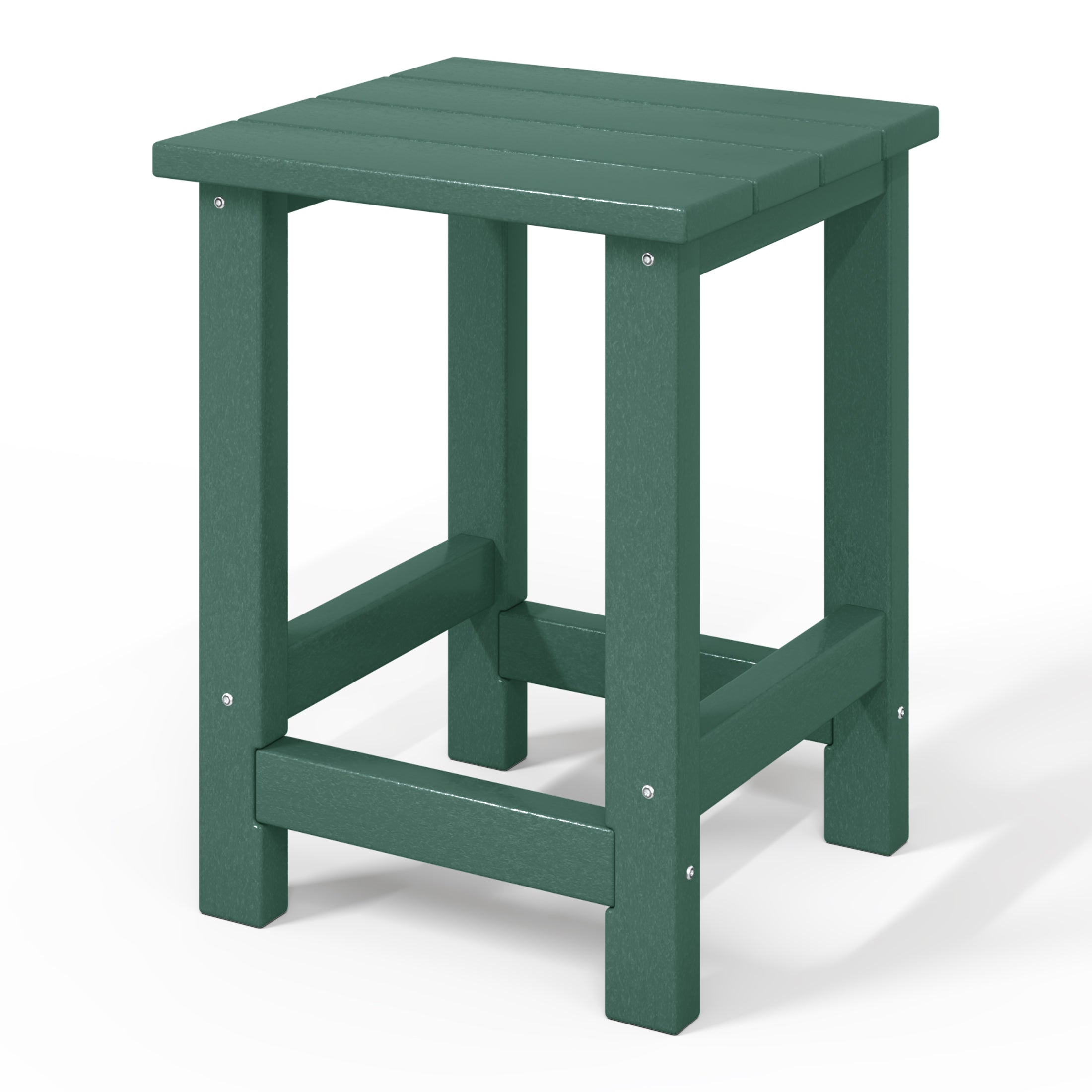 Paradise Kids Outdoor Patio Furniture HDPE Adirondack Square Side Table