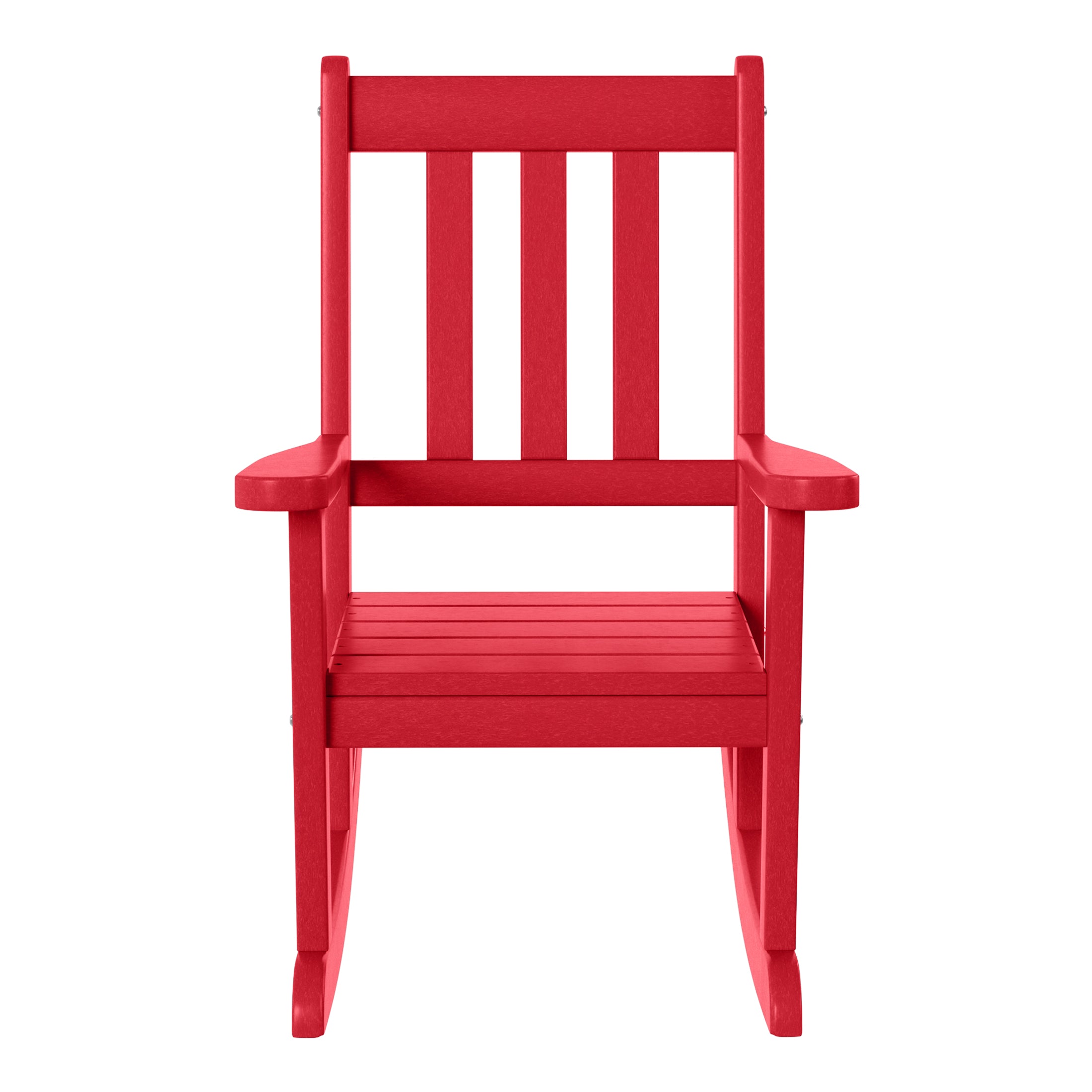 Paradise Outdoor HDPE Plastic Preschool Toddler Rocking Chairs (Set of 2)