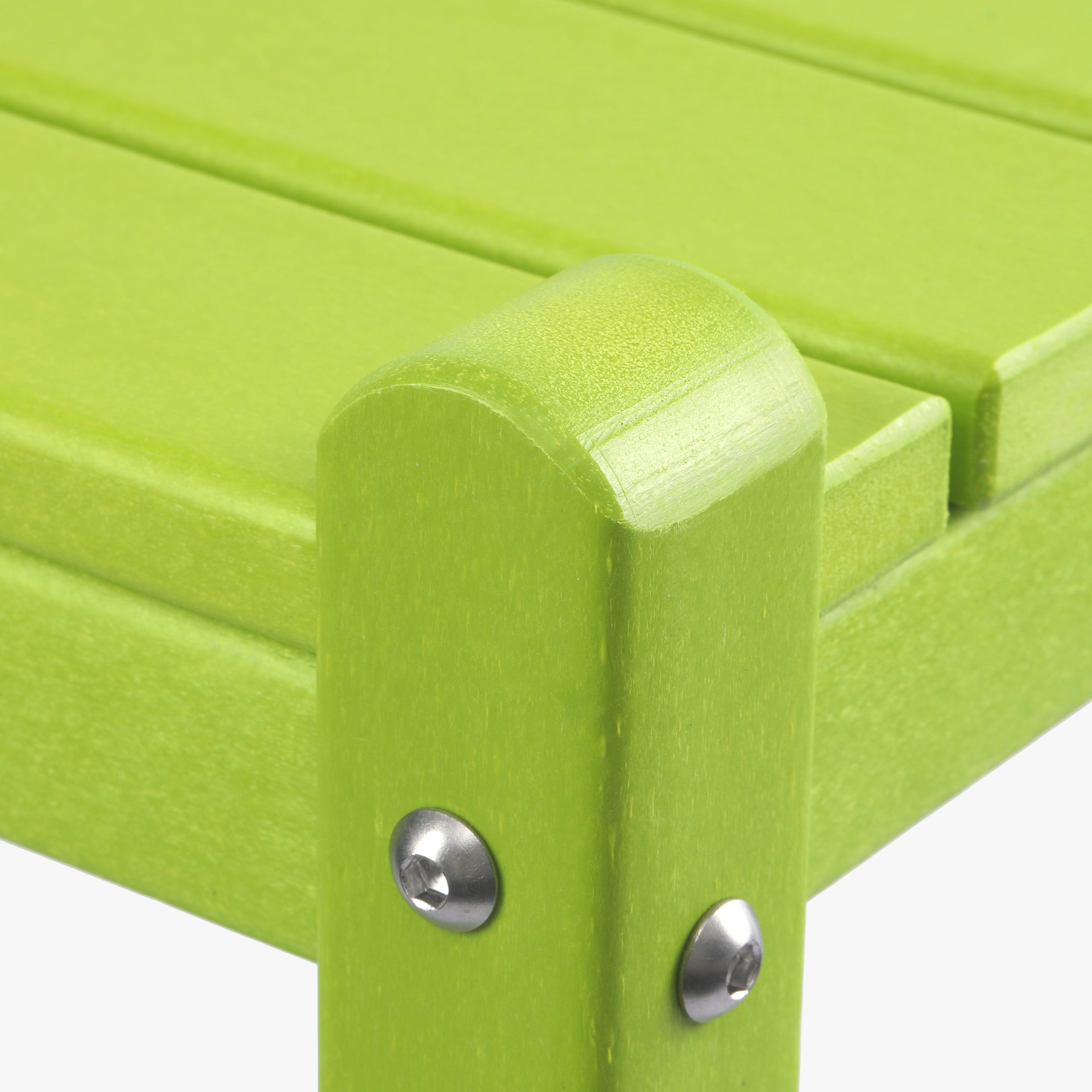 Paradise 36" Outdoor Adirondack HDPE 2-Tier Patio Side Table