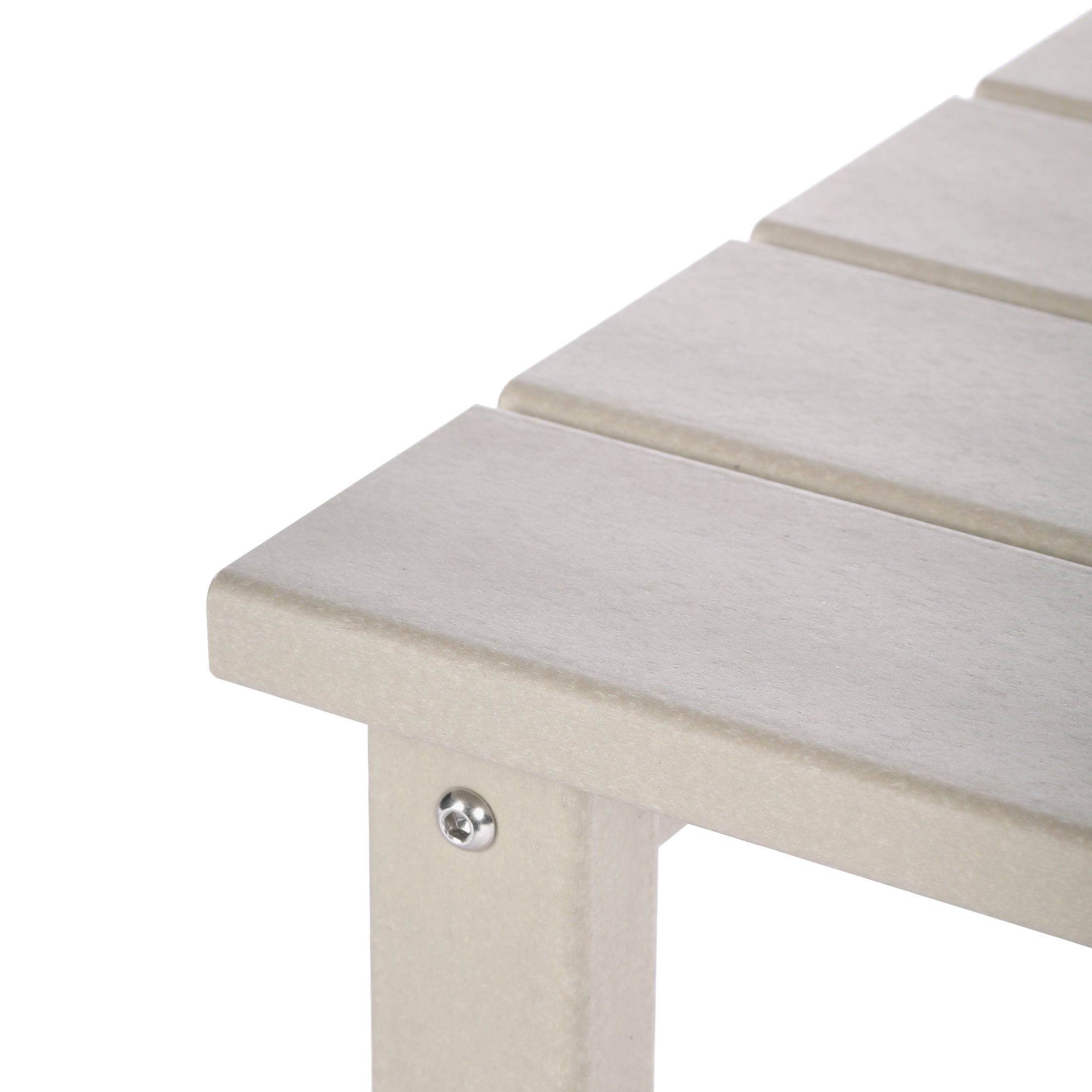 Paradise Kids Outdoor Patio Furniture HDPE Adirondack Square Side Table