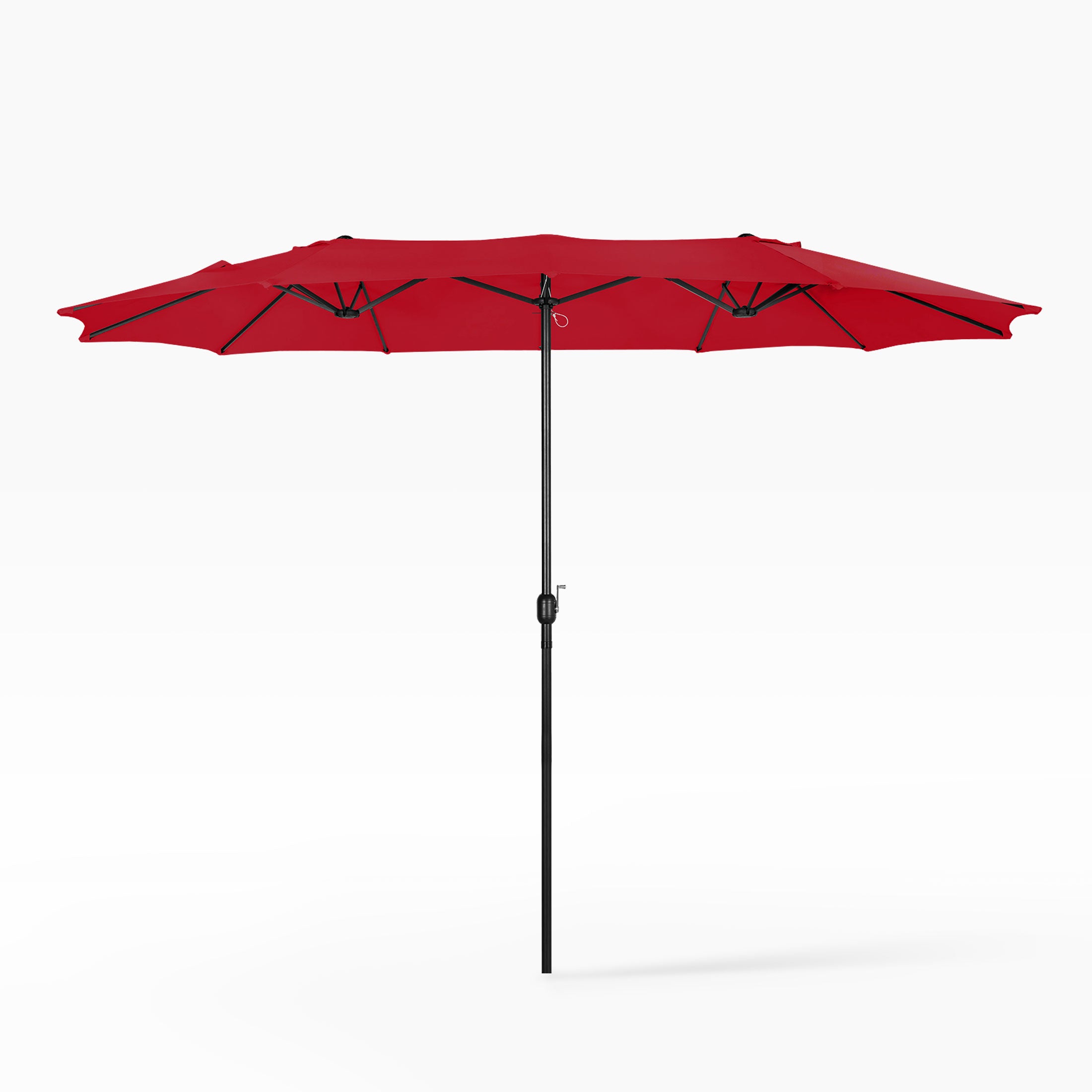 Easton Twin 15 x 9 ft. retangular shape Market / Outdoor dining table umbrella