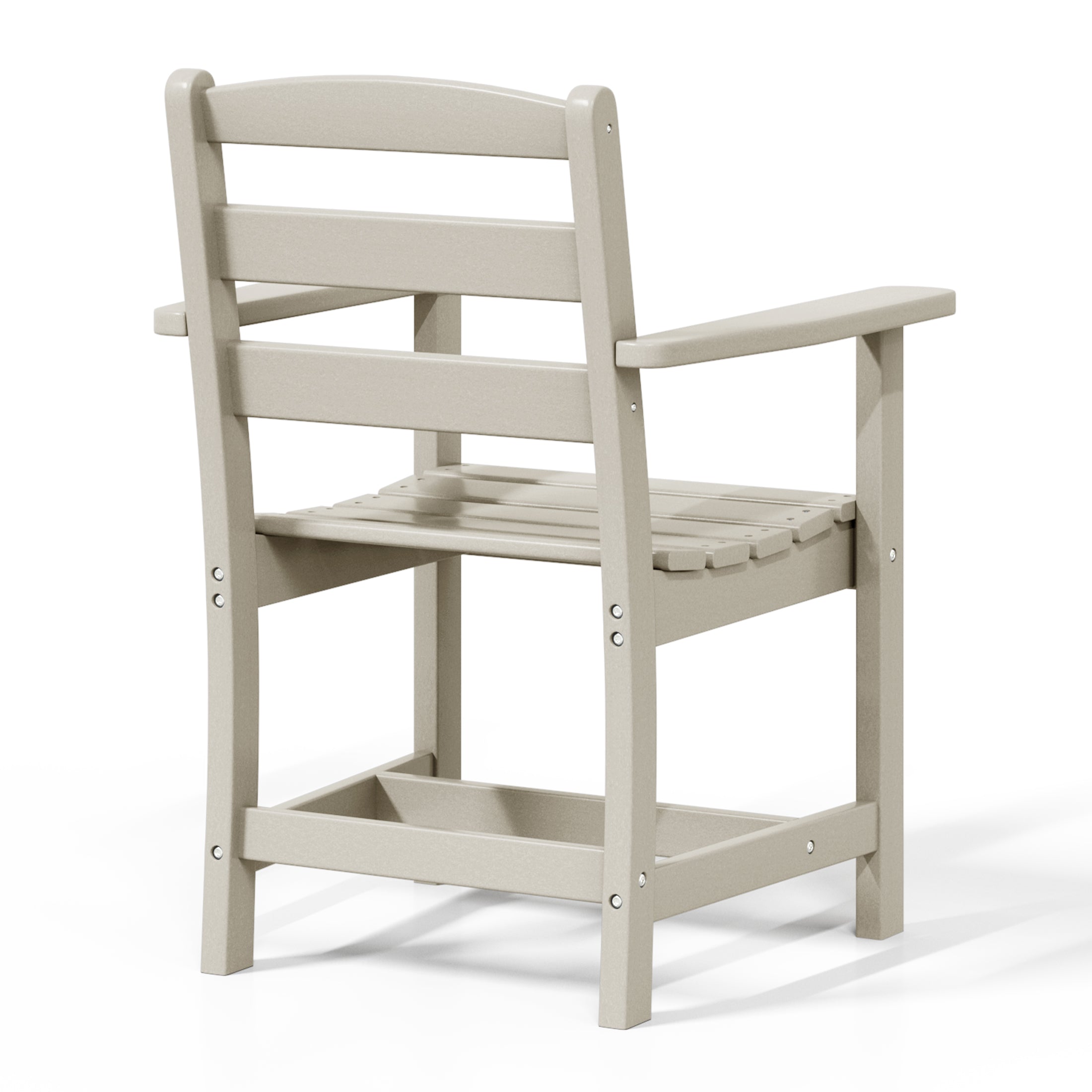 Palms 7-Piece HDPE Outdoor Rectangular Patio Dining Table Set