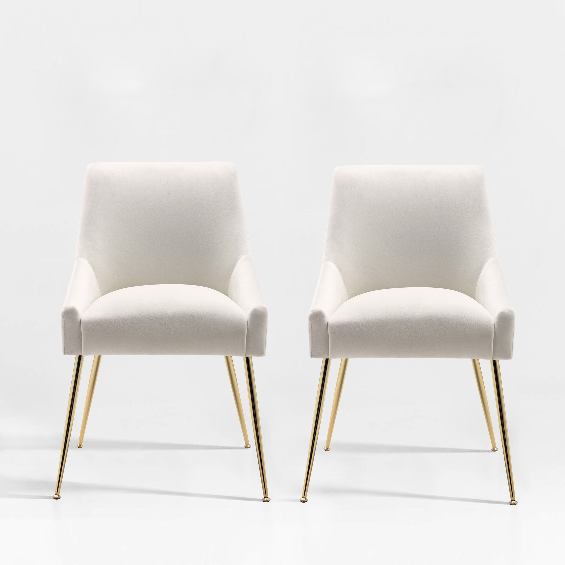 Makala Upholstered Velvet Accent Chair (Set of 2)