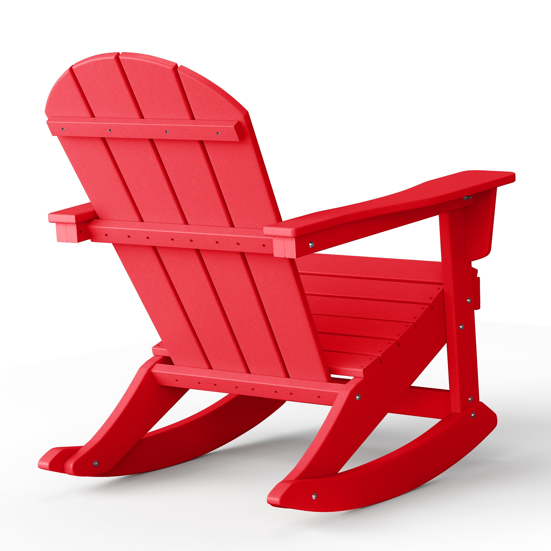 Paradise 2 piece set Outdoor / Patio Poly Adirondack rocking chairs ( 2 seater )