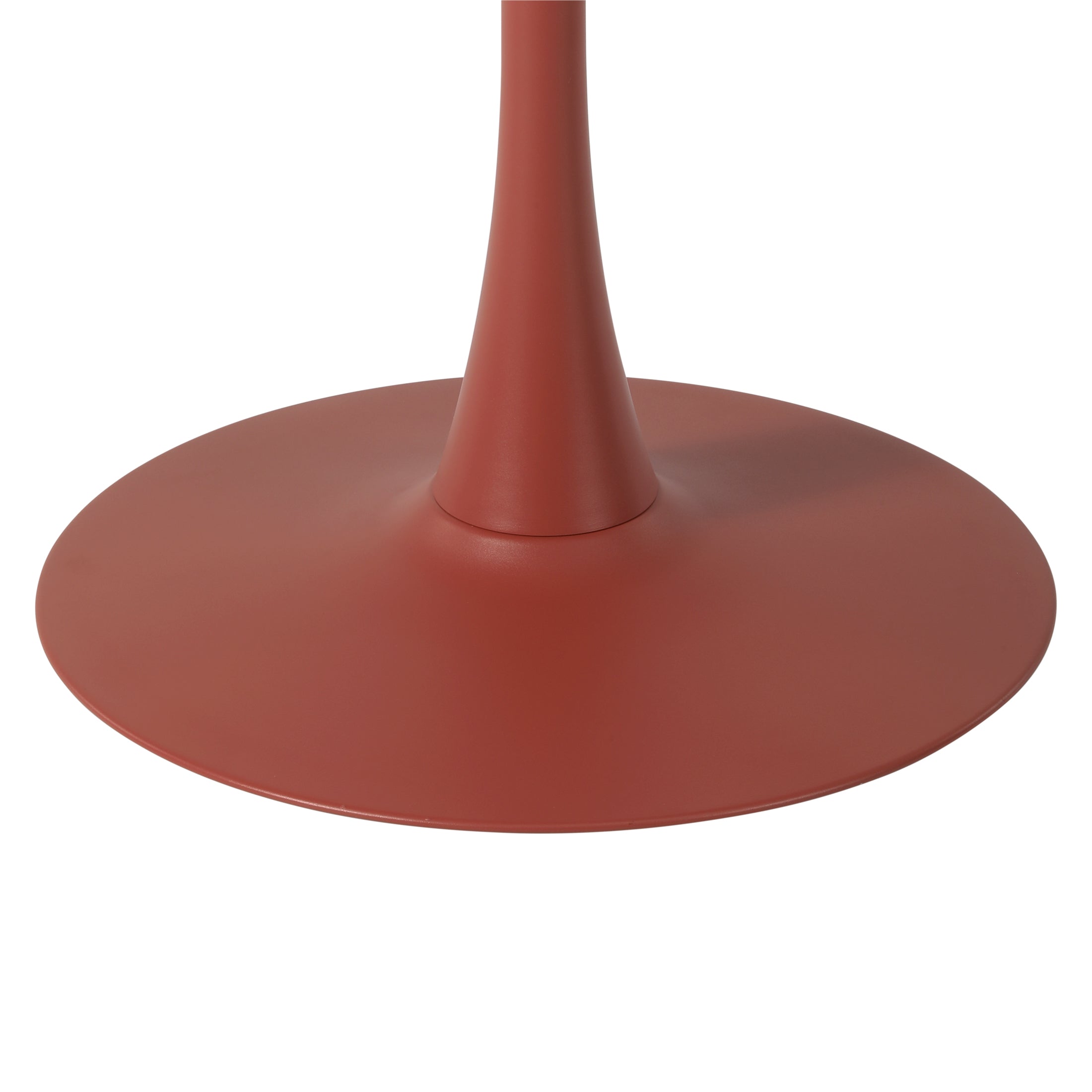 Sunshine 31.5" Round Outdoor Indoor Metal Cocktail Dining Table