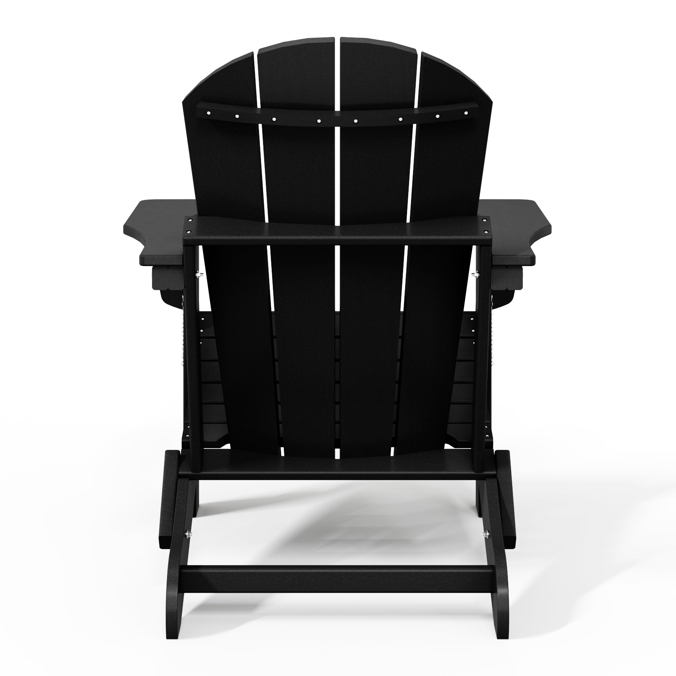 Paradise HDPE Outdoor Patio Folding Poly Adirondack Chair