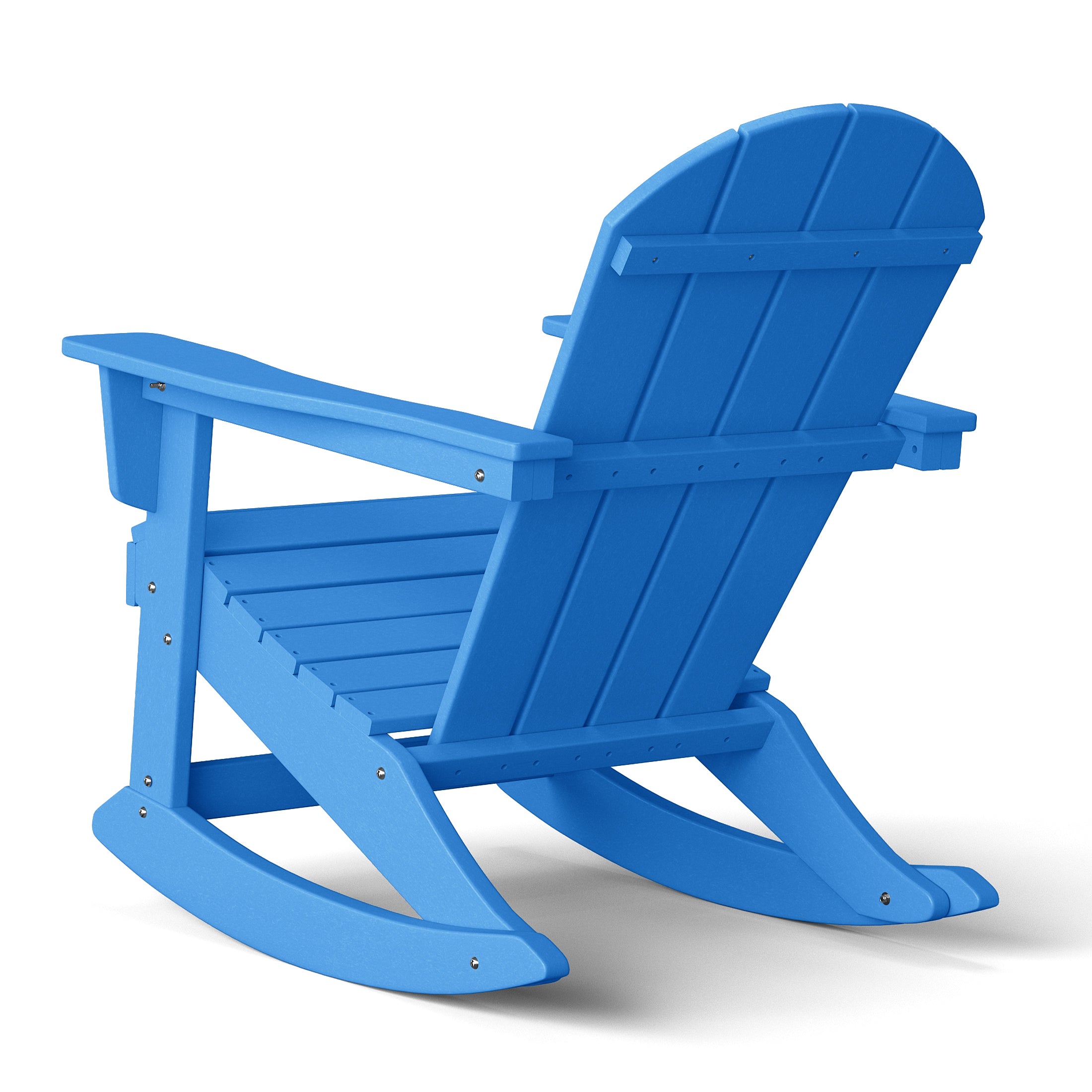 Paradise 2 piece set Outdoor / Patio Poly Adirondack rocking chairs ( 2 seater )