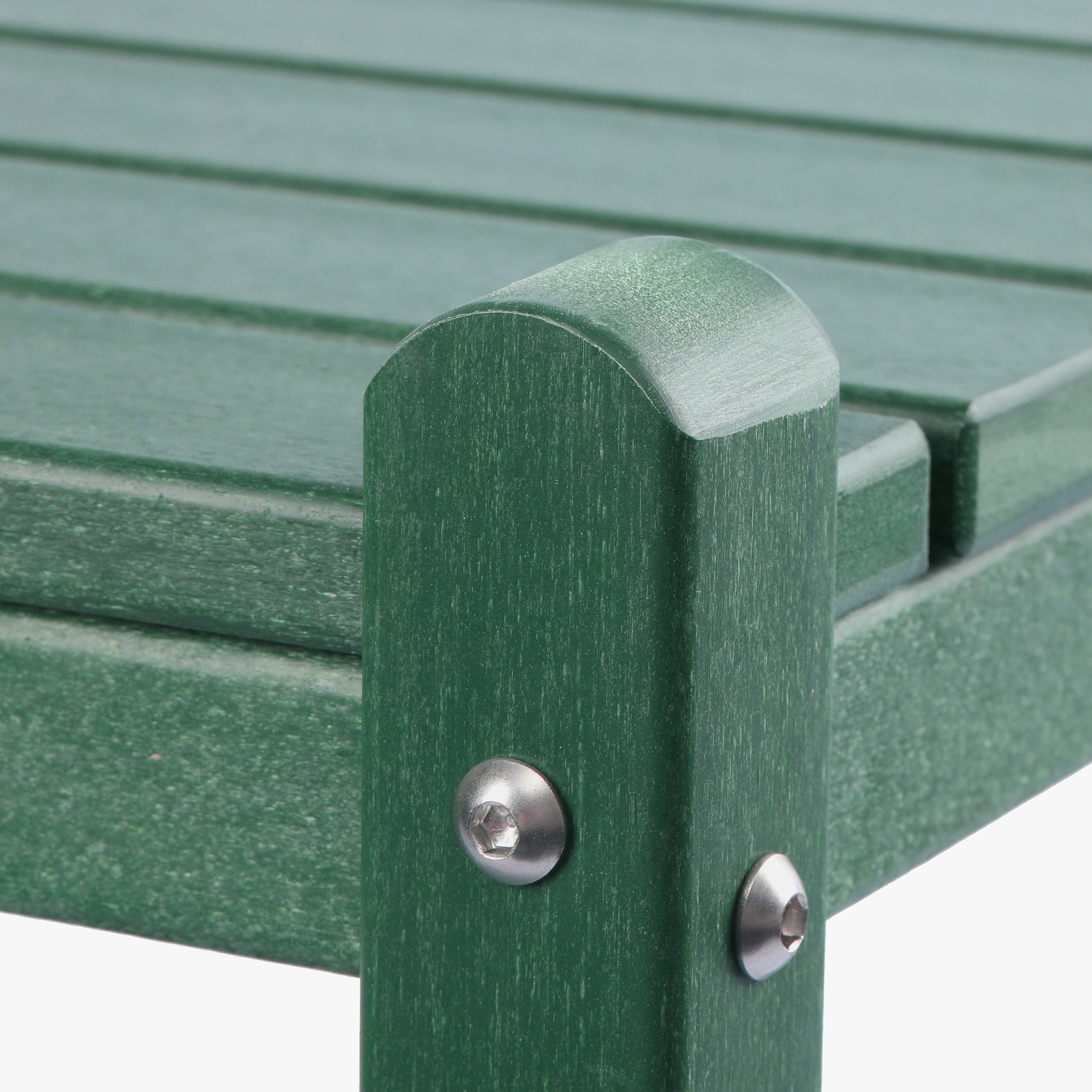 Paradise 36" Outdoor Adirondack HDPE 2-Tier Patio Side Table