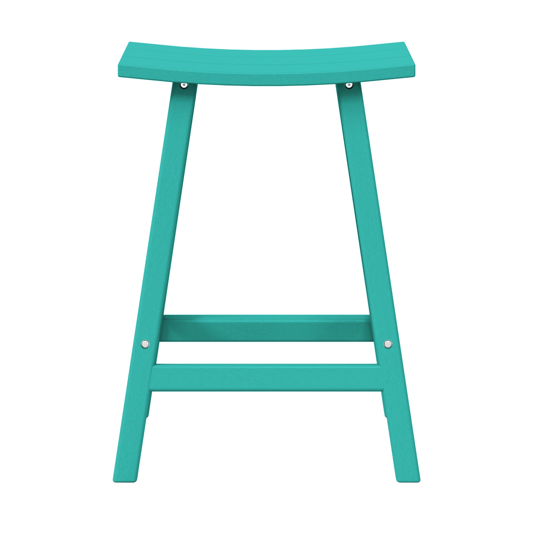 Paradise 24" height Outdoor / Patio Saddle bar stool