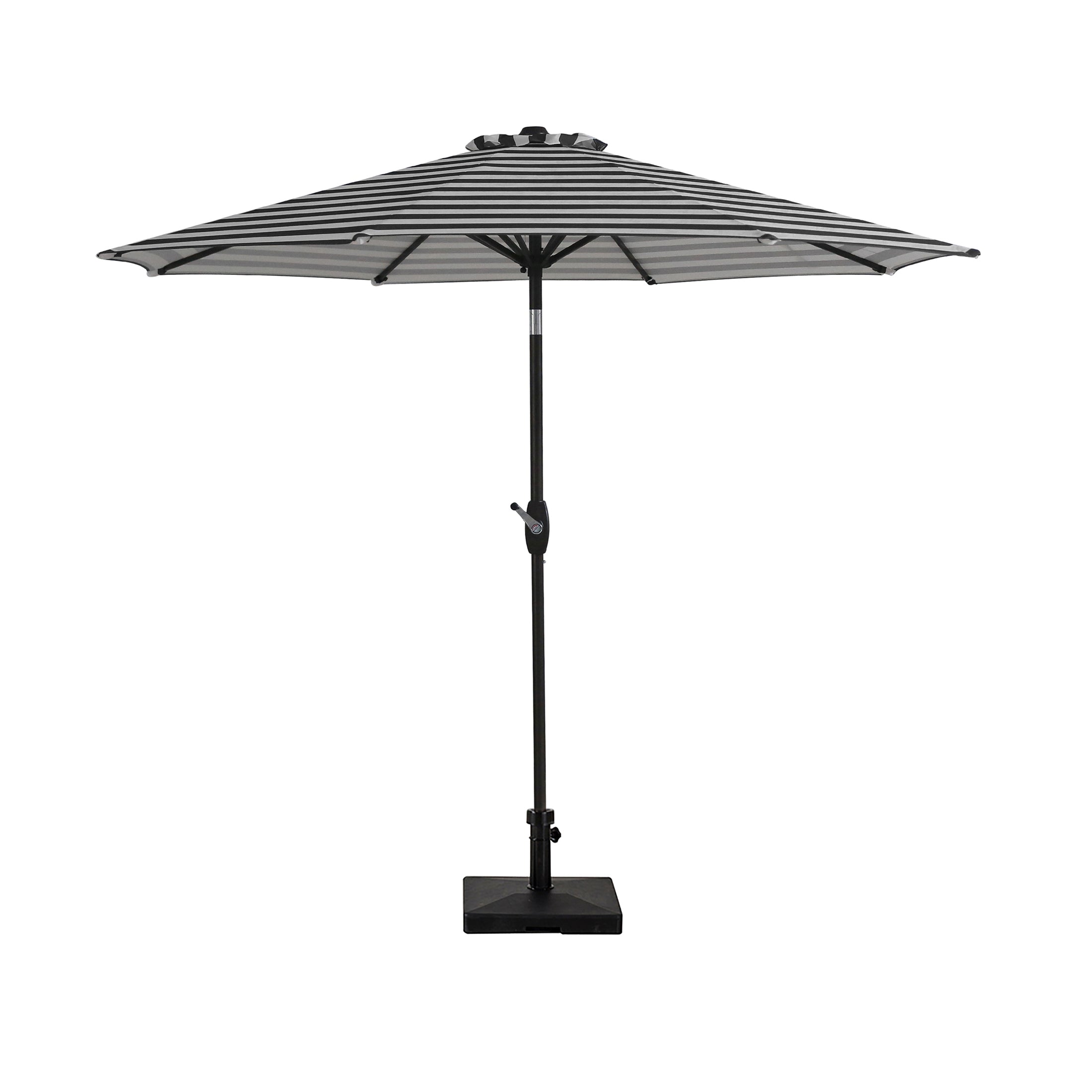 Cabana 9 ft. Patio Table Umbrella with 50 lbs concrete weight base kit