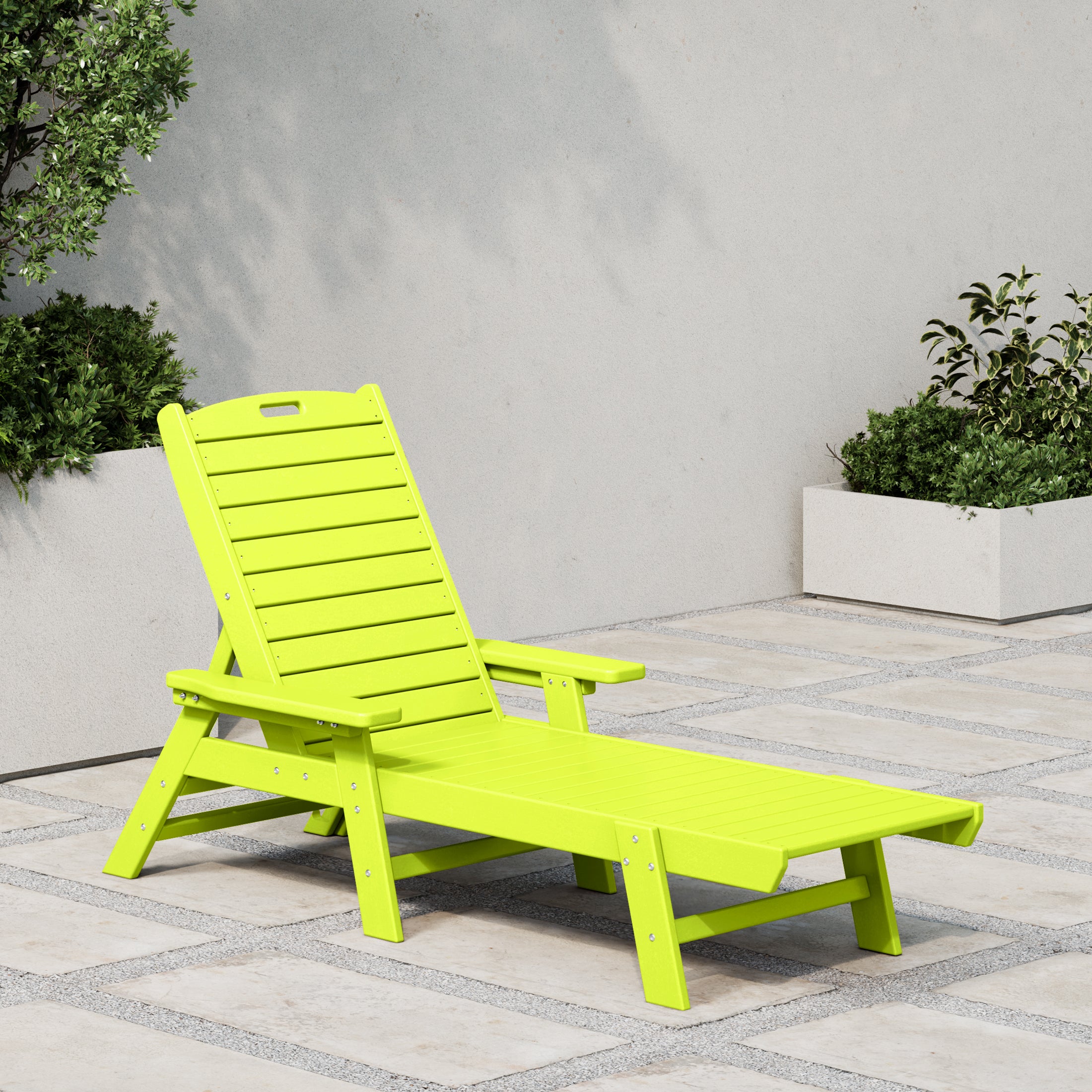 Paradise Poly Reclining Chaise Lounge