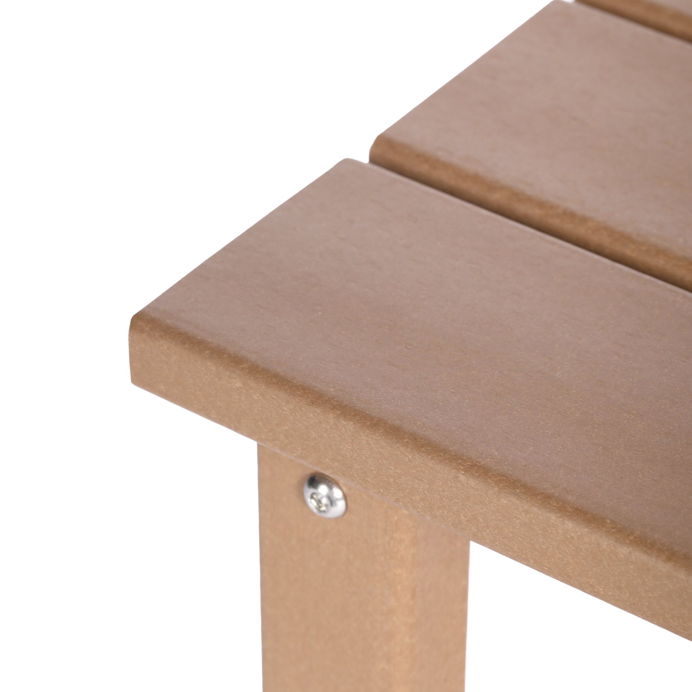 Paradise Kids Outdoor Patio Furniture HDPE Adirondack Square Side Table